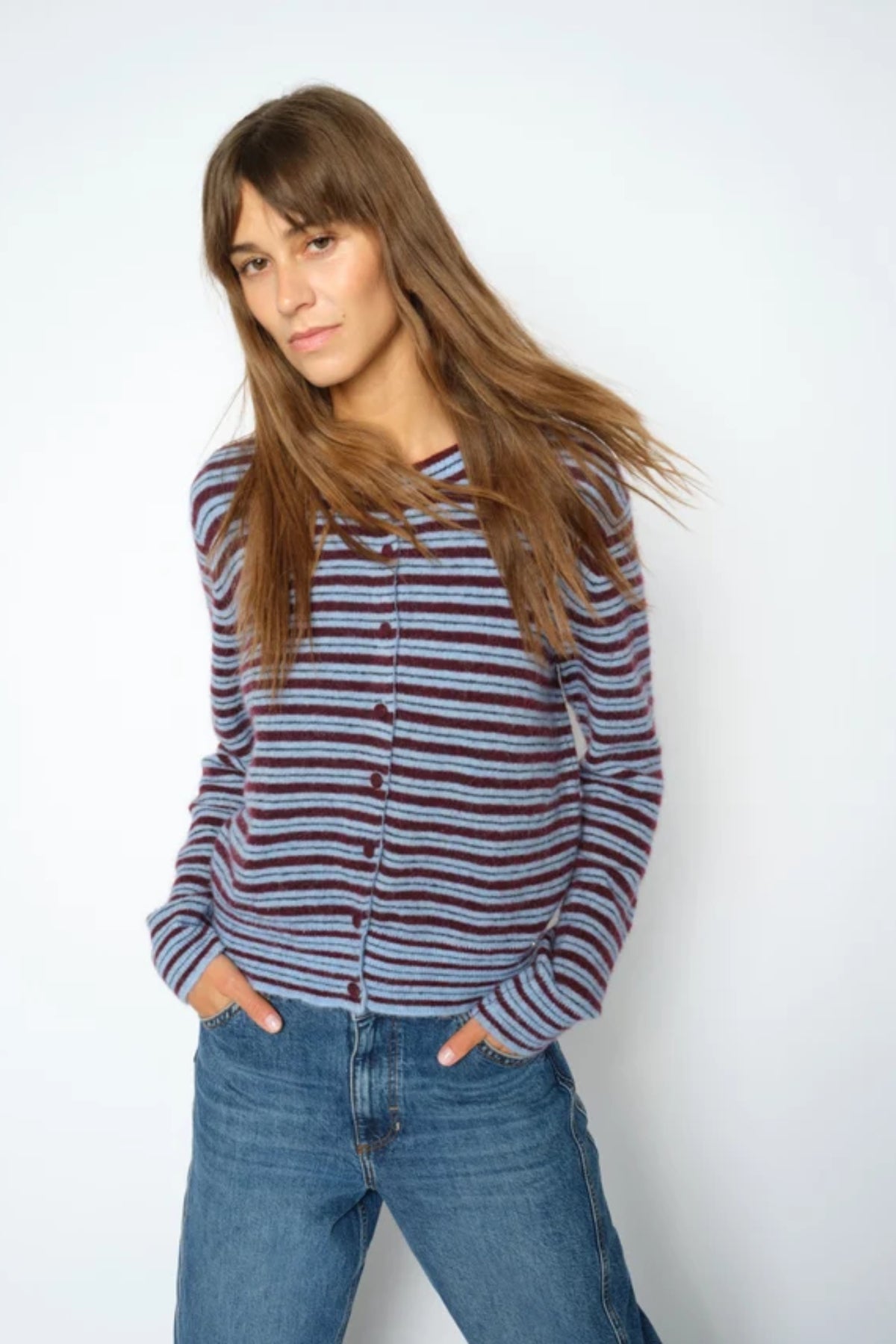 Milvi Stripe Cardigan