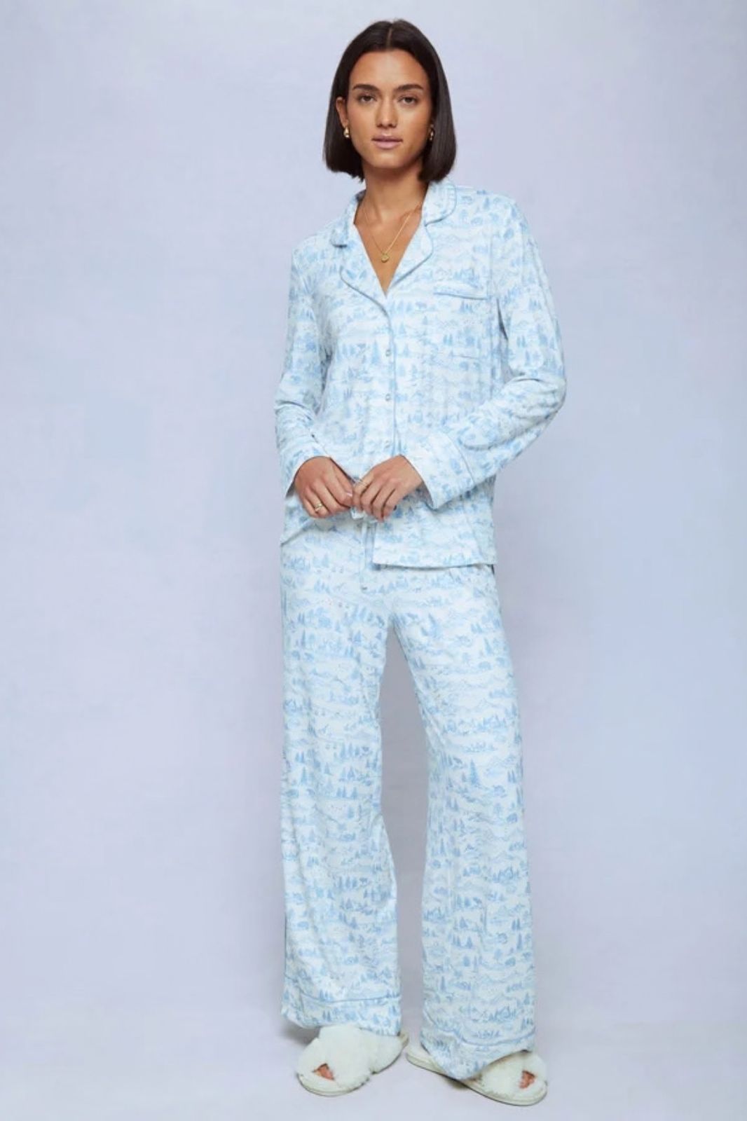 Flora Pillow Soft PJ Set