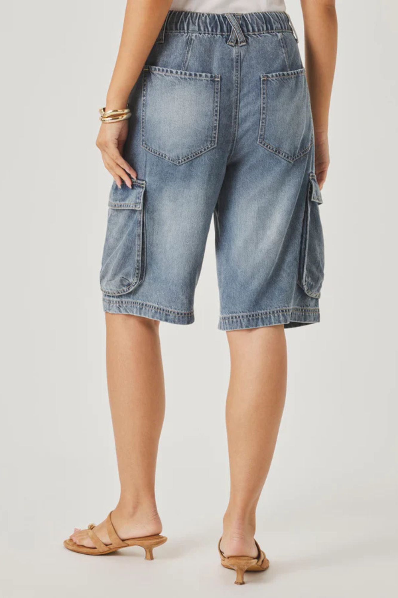Lounge Denim Cargo Short