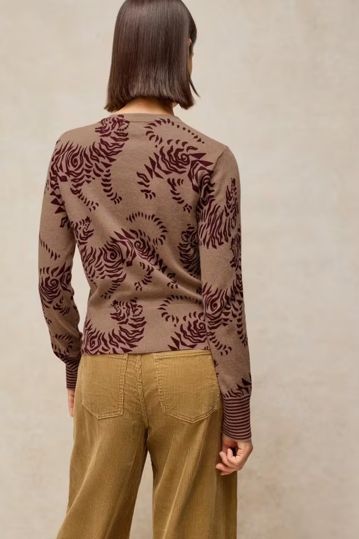 Lois Print Cardigan