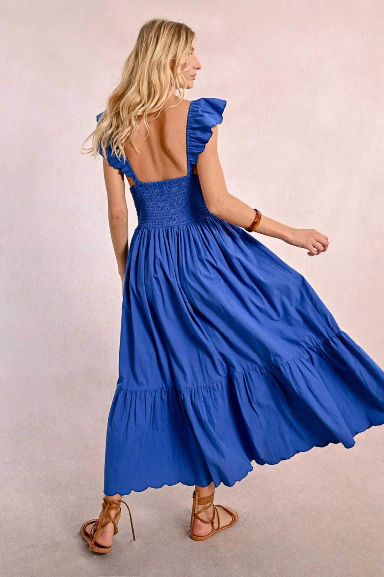 Scallop Dress