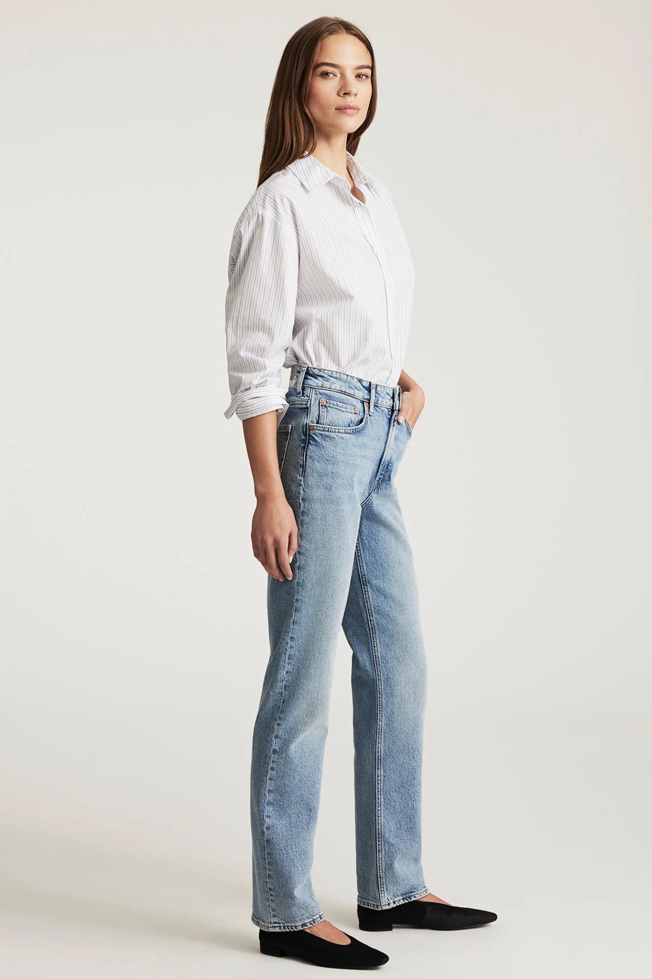 New York Straight Leg Jeans