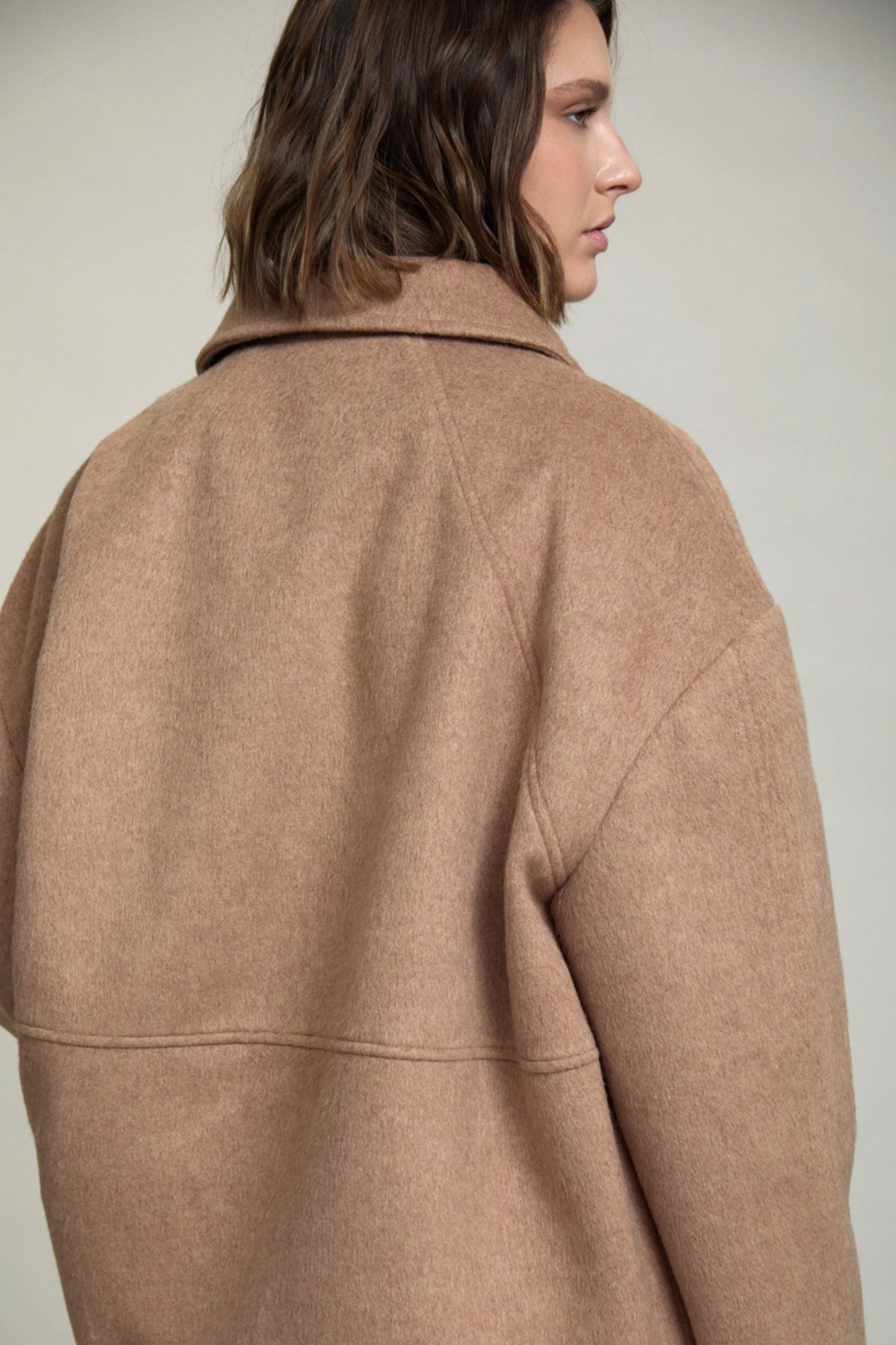 Wool Overshirt Jacket