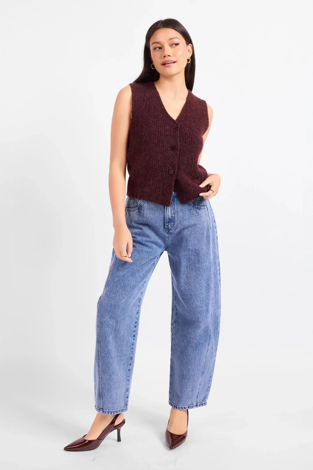 Warm Cider Sweater Vest