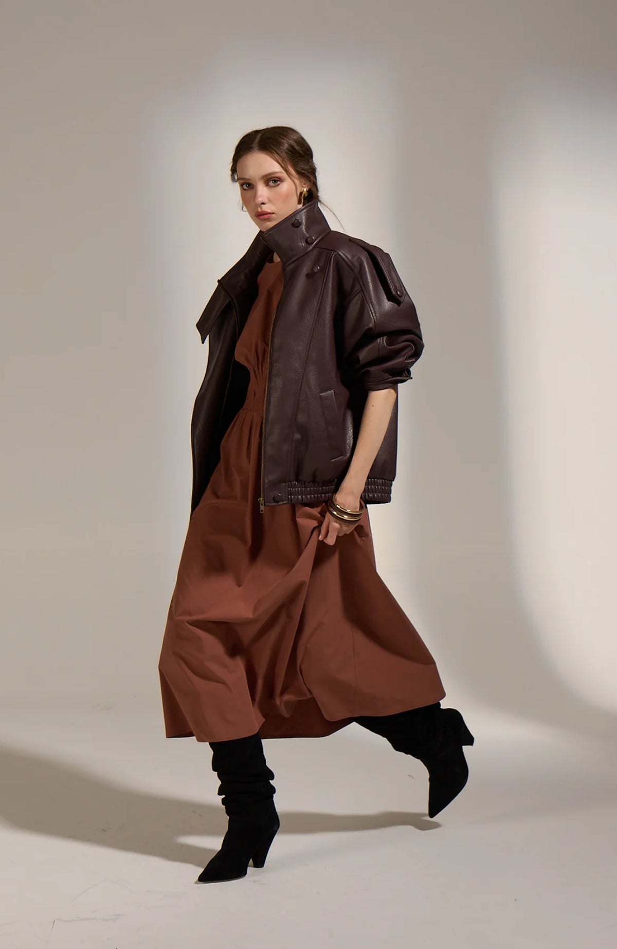 Misti Vegan Leather Jacket
