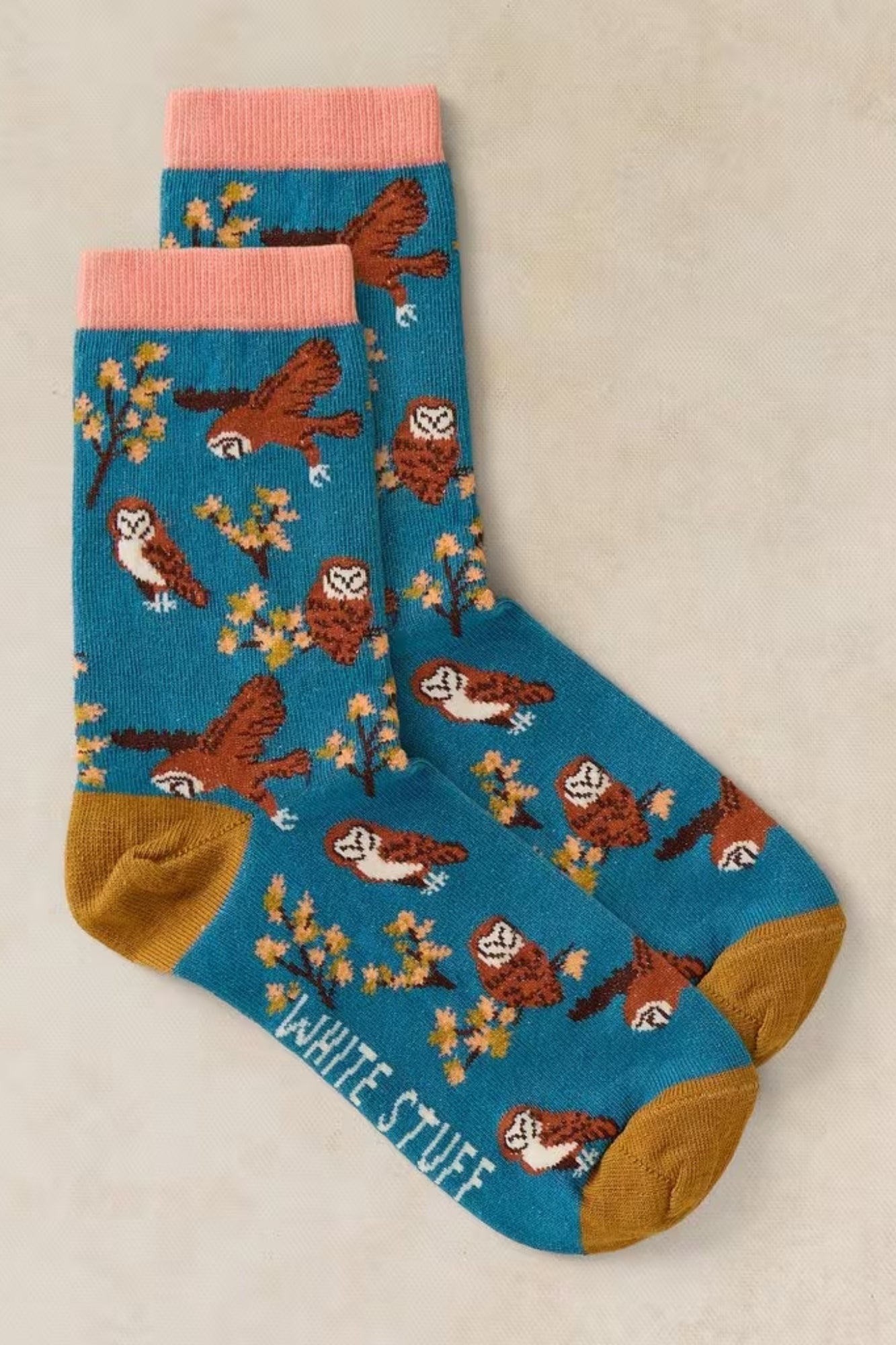 Flying Owl Ankle Sock
