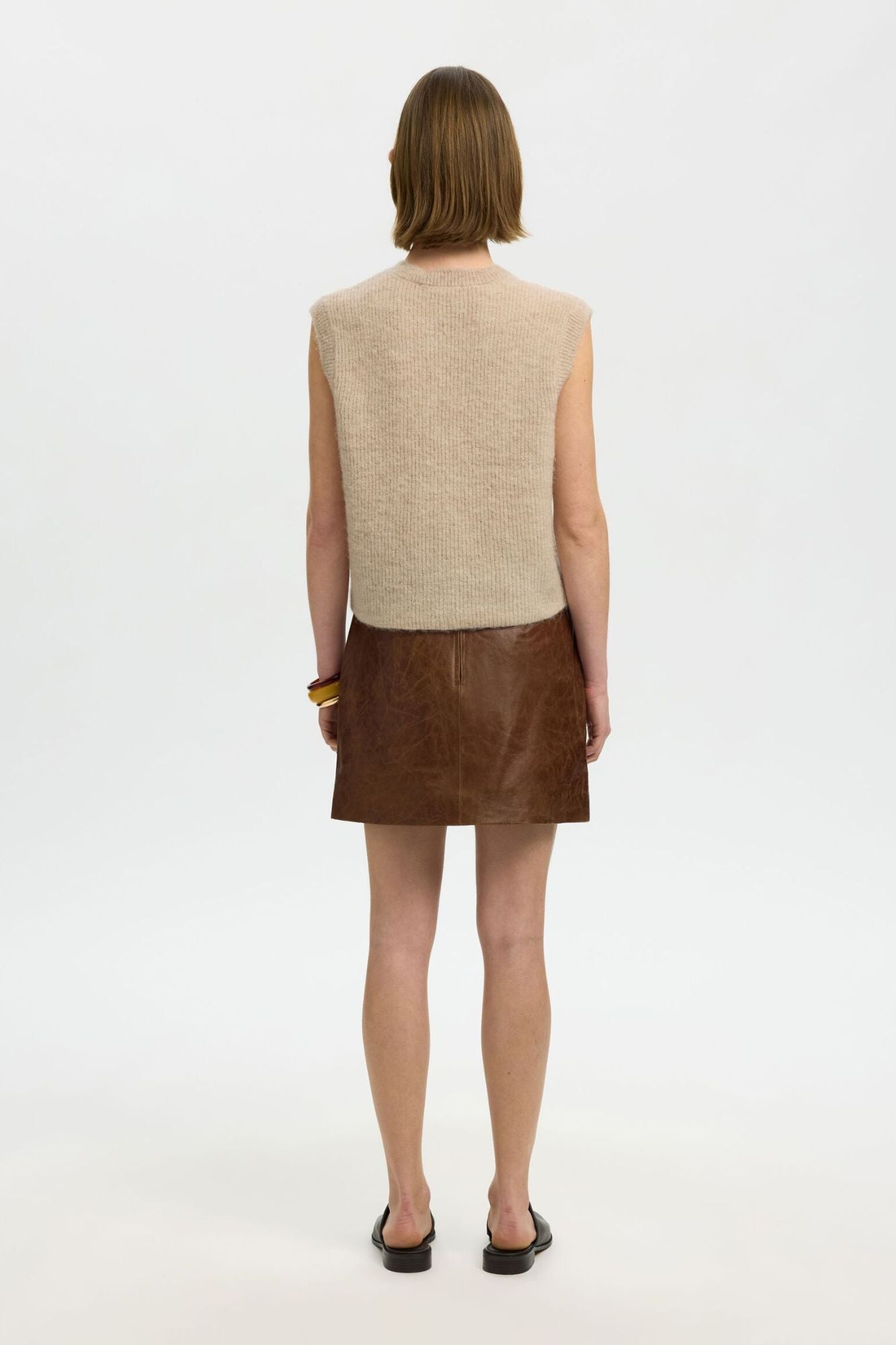 Lulu Button O-Neck Vest