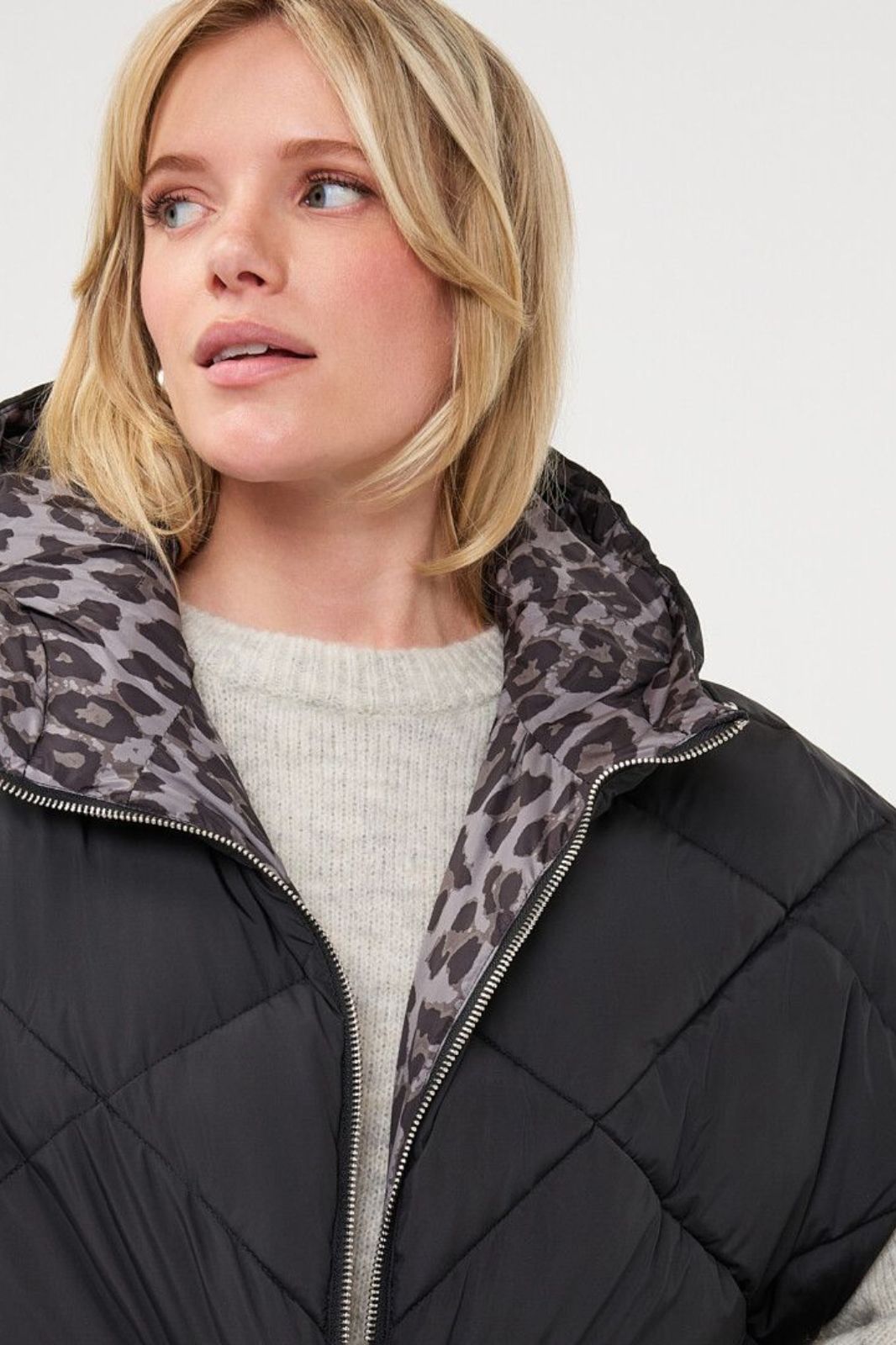 Leopard Poncho