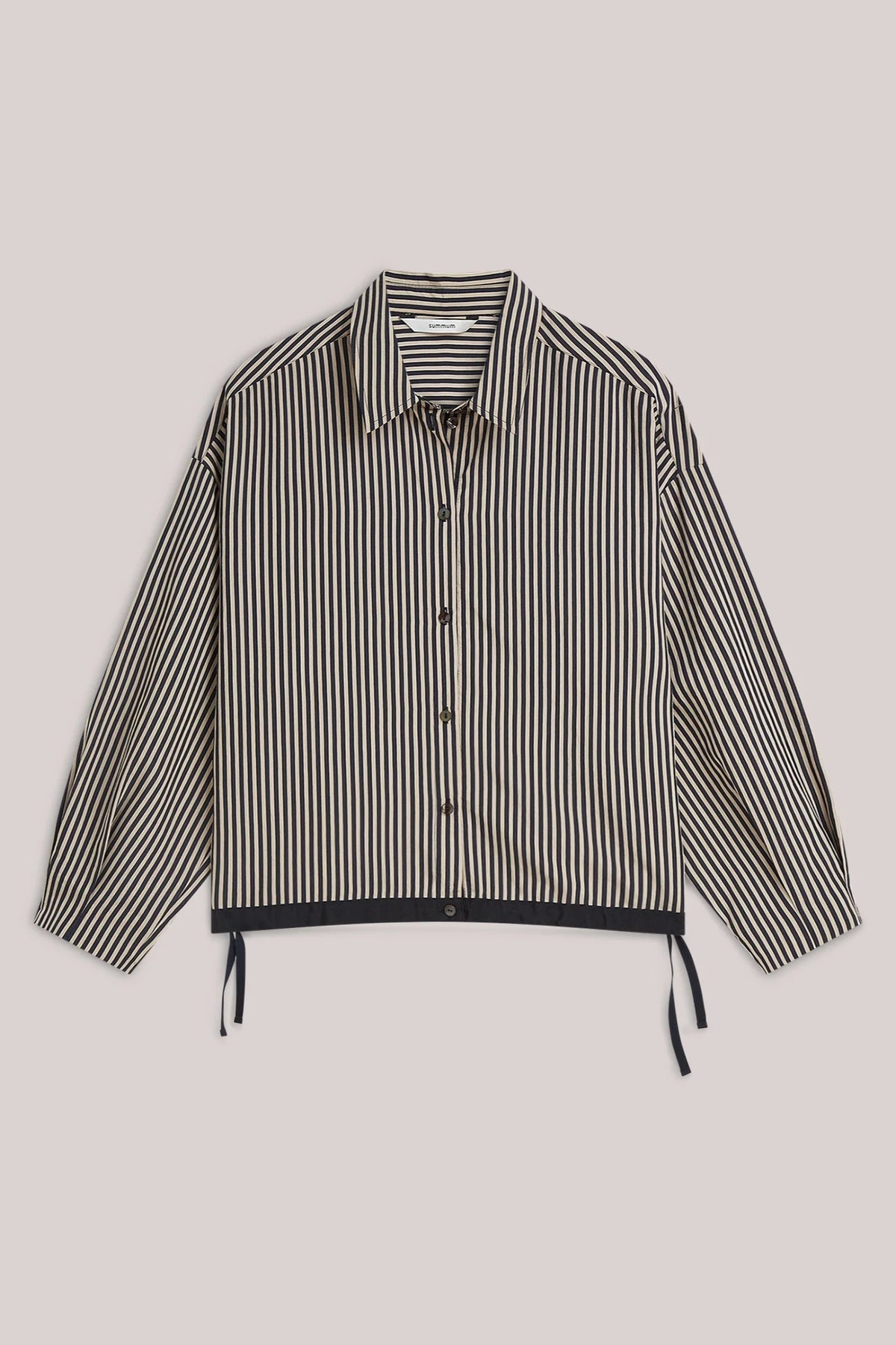 Boxy Two-Tone Blouse