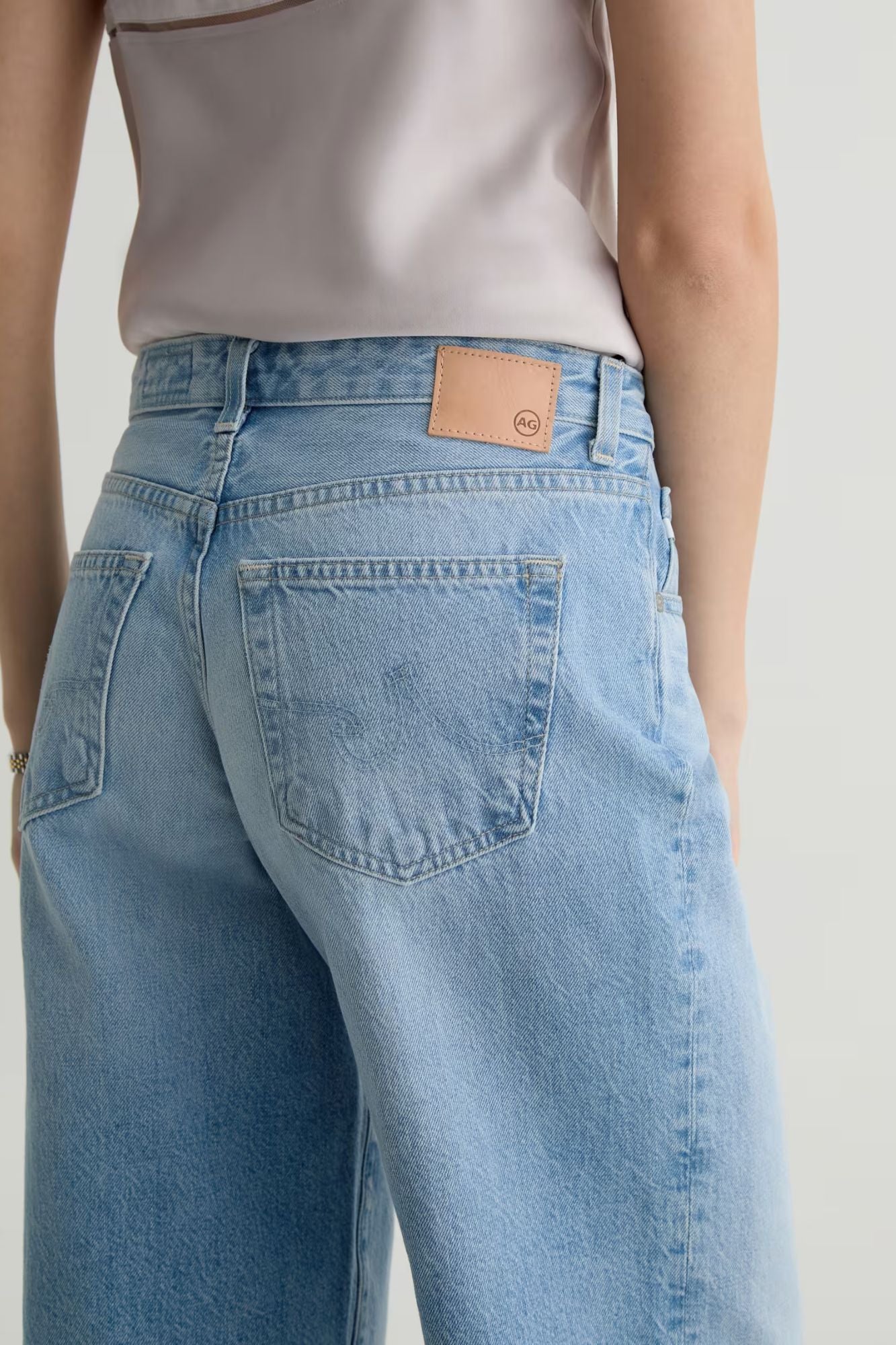 Adria Jean Low-Rise Wide Leg