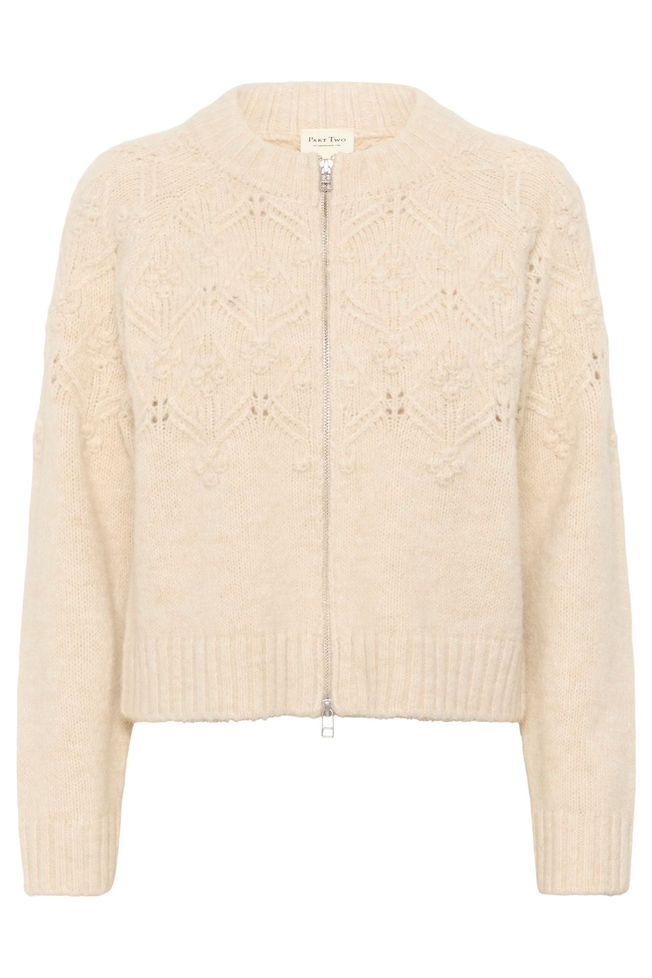 Vernie Zip Cardigan