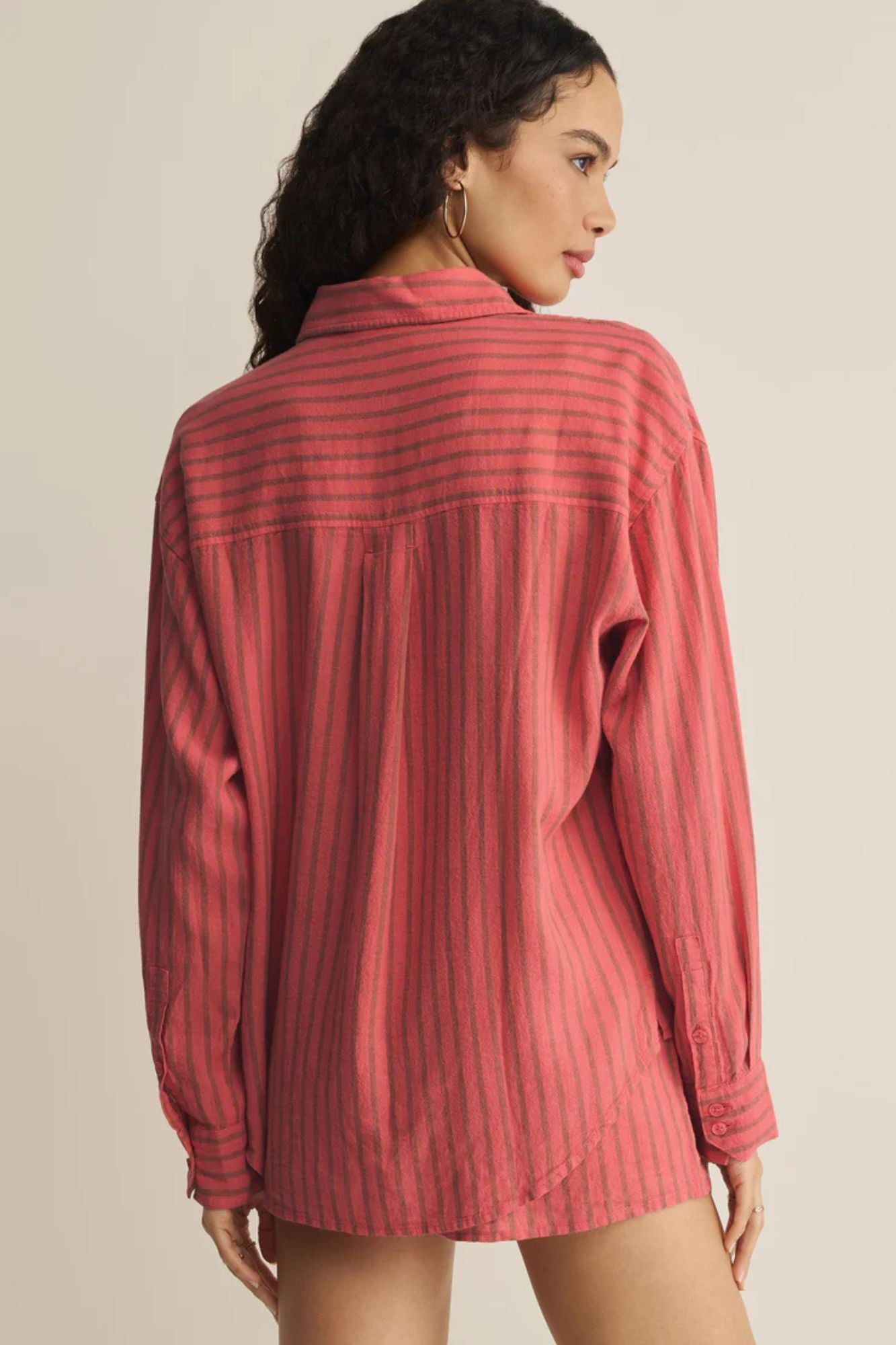 The Perfect Stripped Button Up