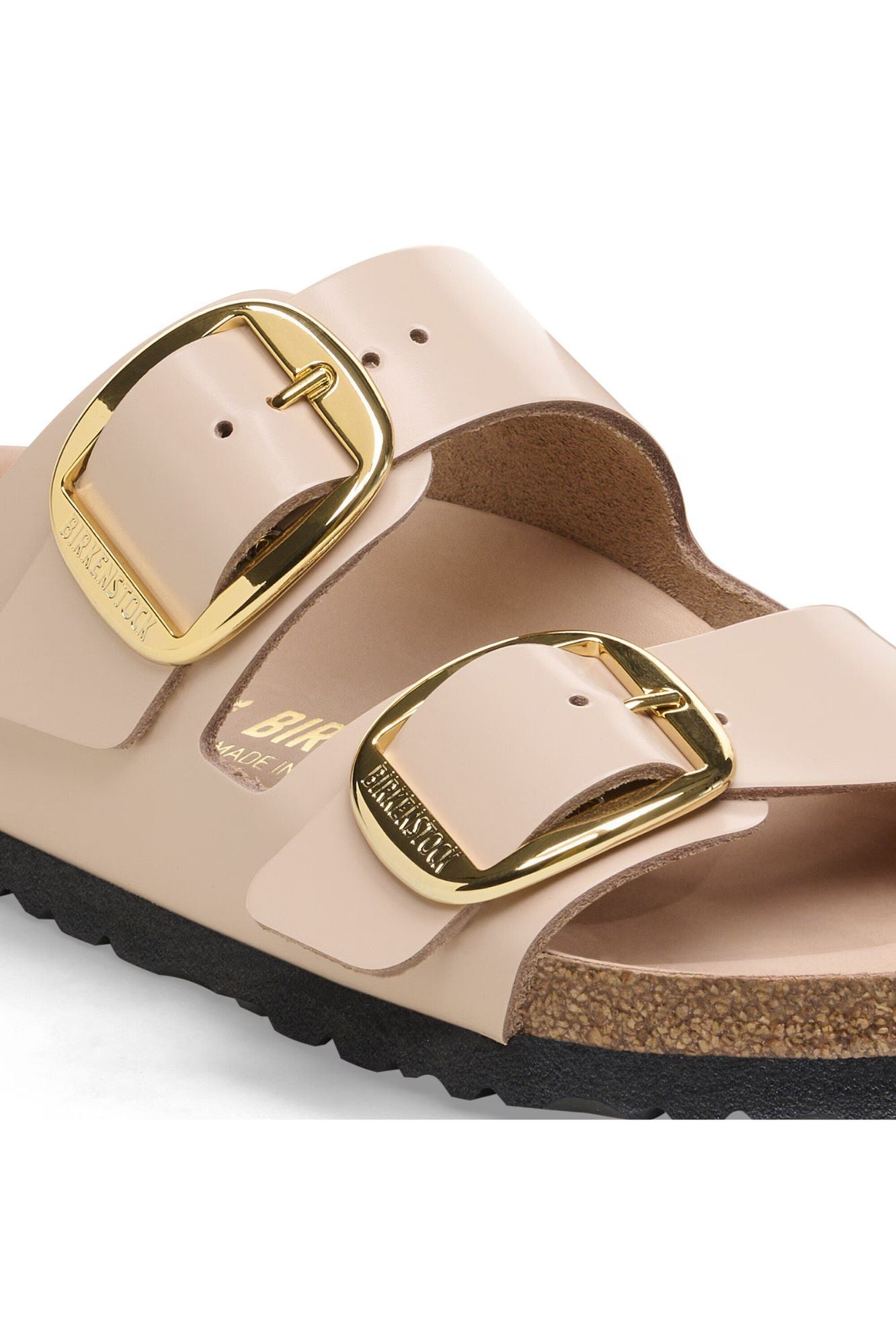 Arizona Big Buckle Leather Patent | Narrow