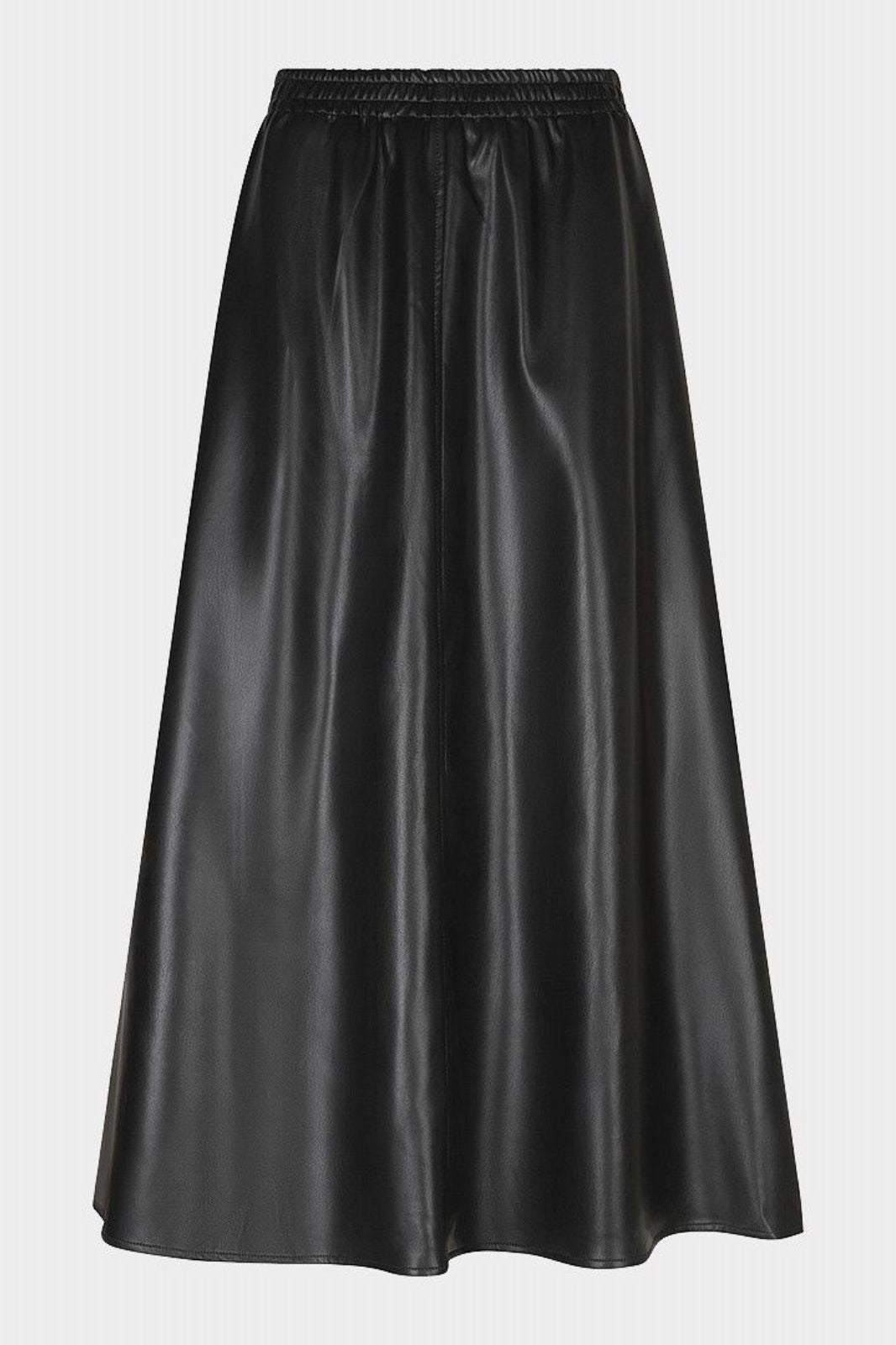 Faux Leather Skirt