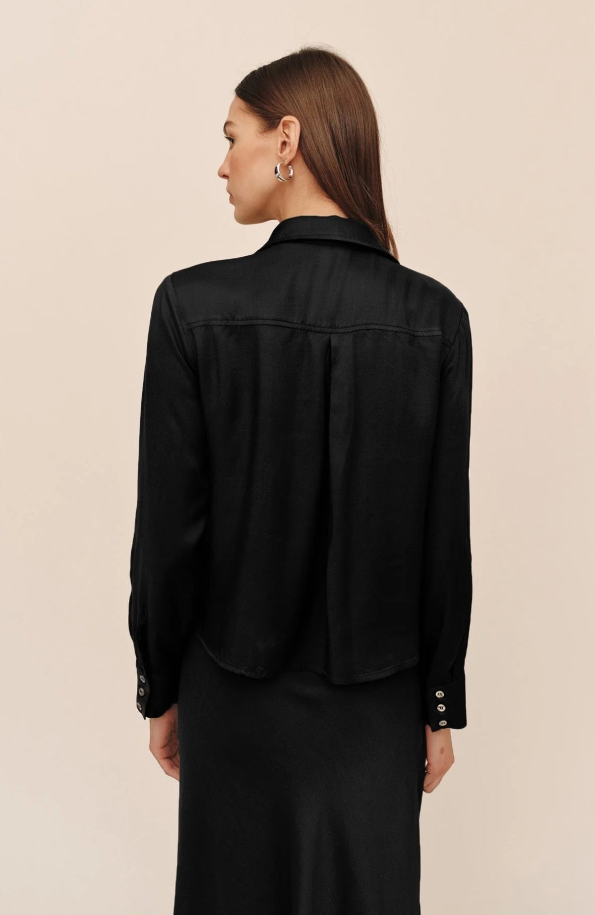 Utility Crop Button Down