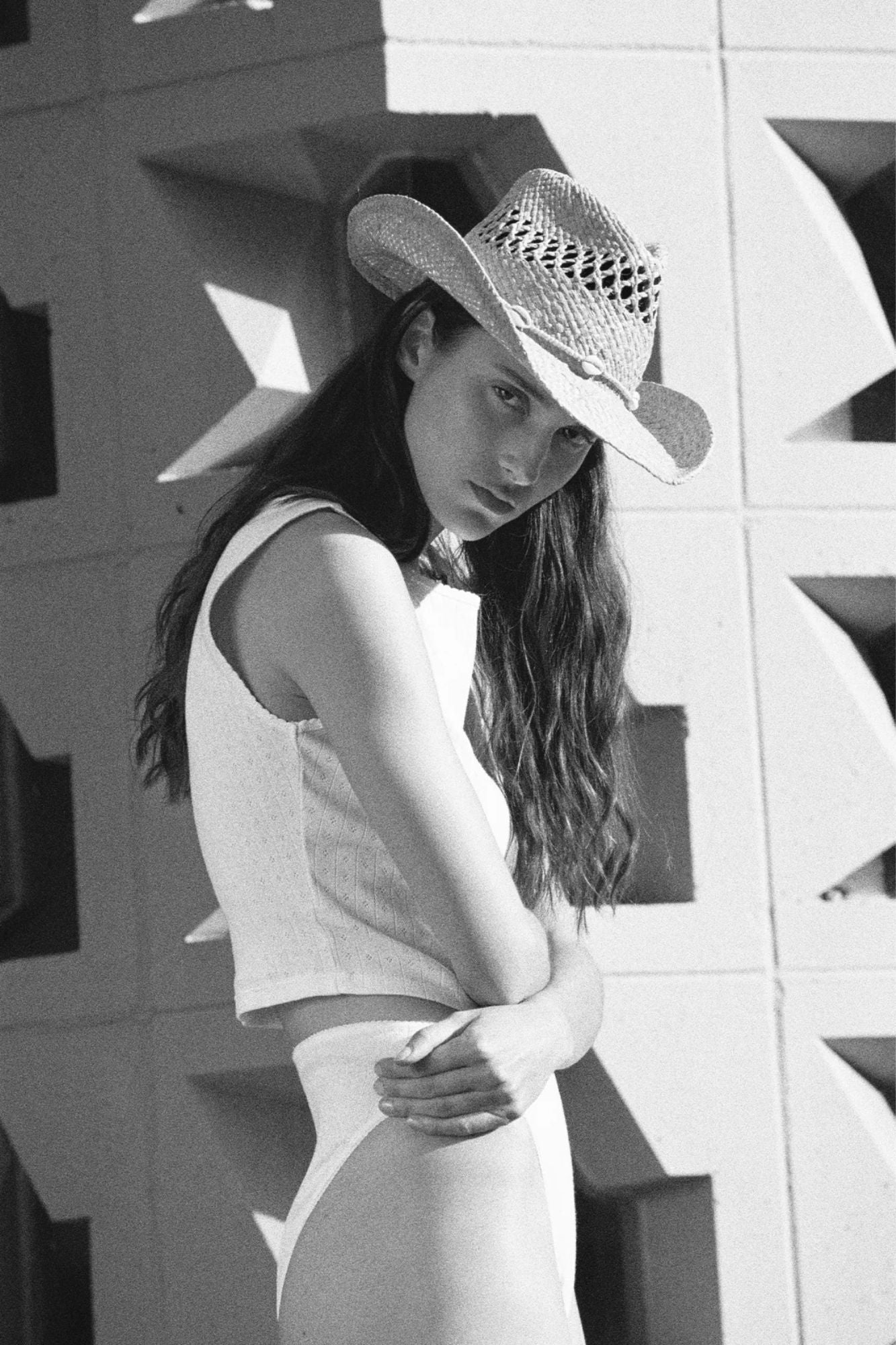 Seashells Cowboy Hat
