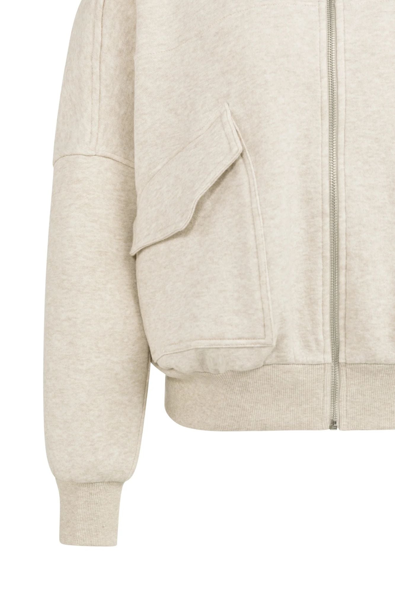 Sweat Jacket with Pockets