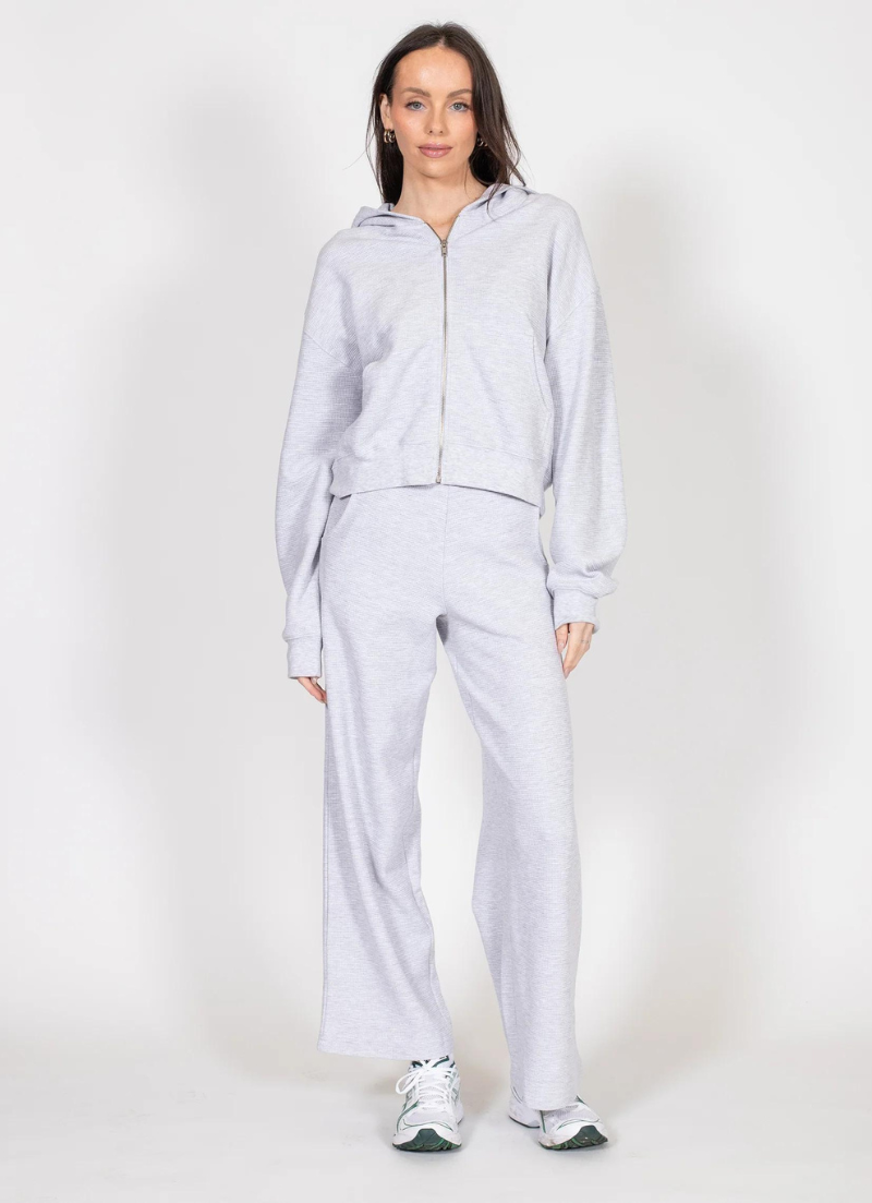 Pantalon en tricot gaufré