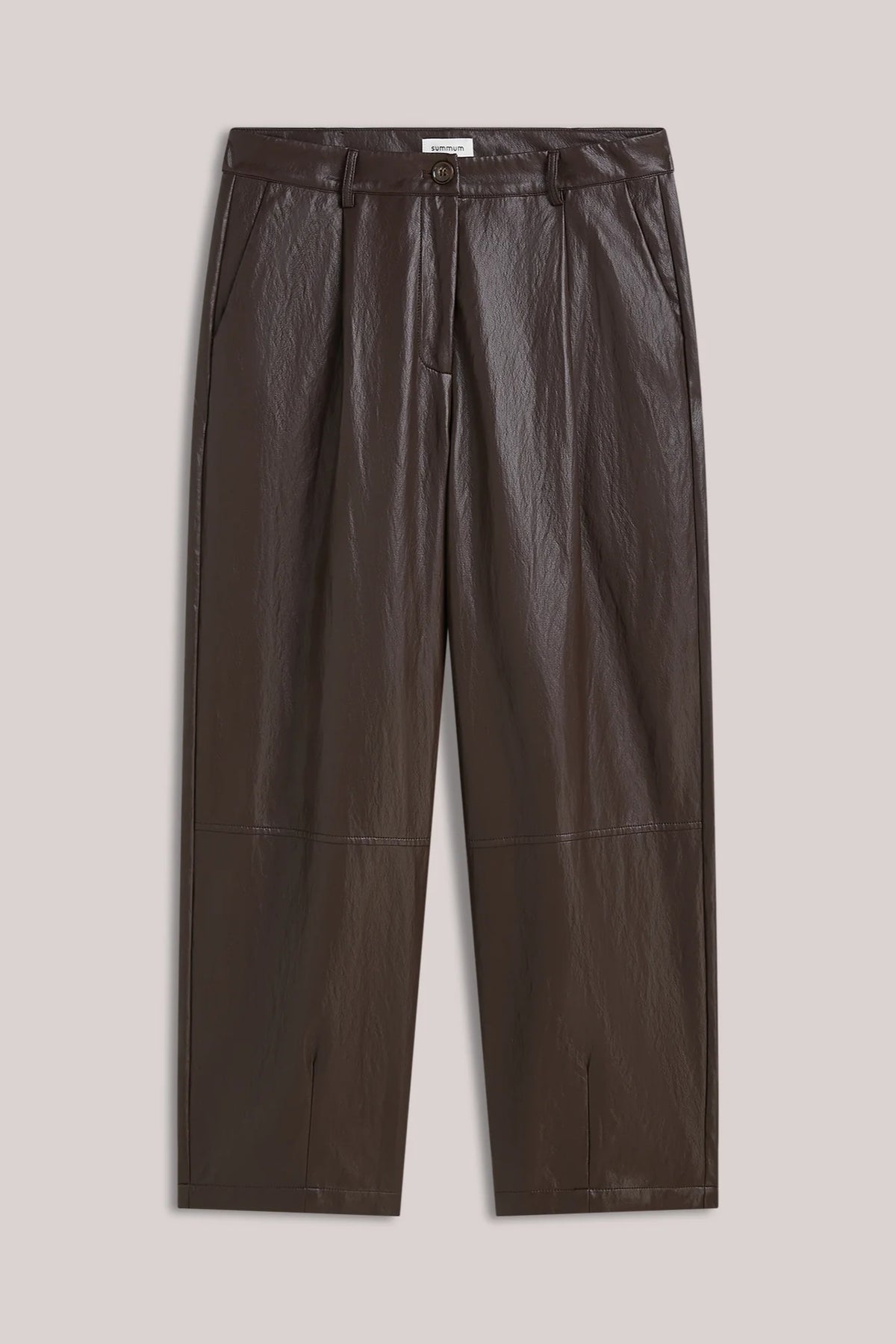 Faux Leather Balloon Pant