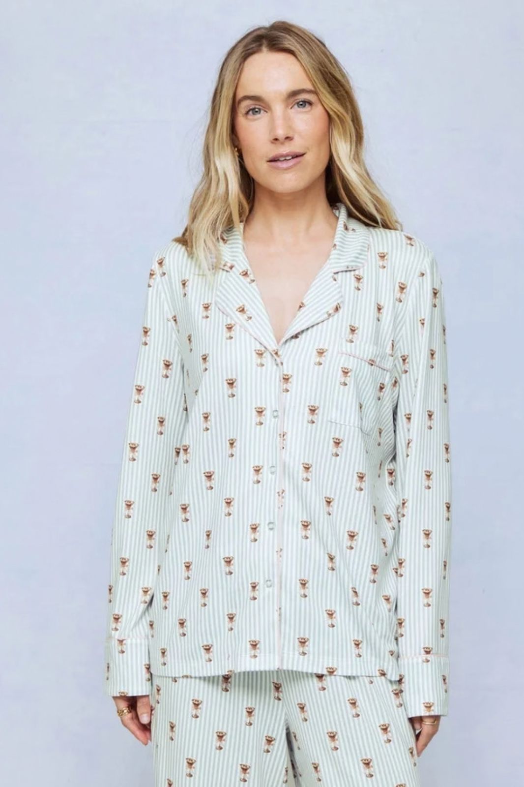 Flora Pillow Soft PJ Set