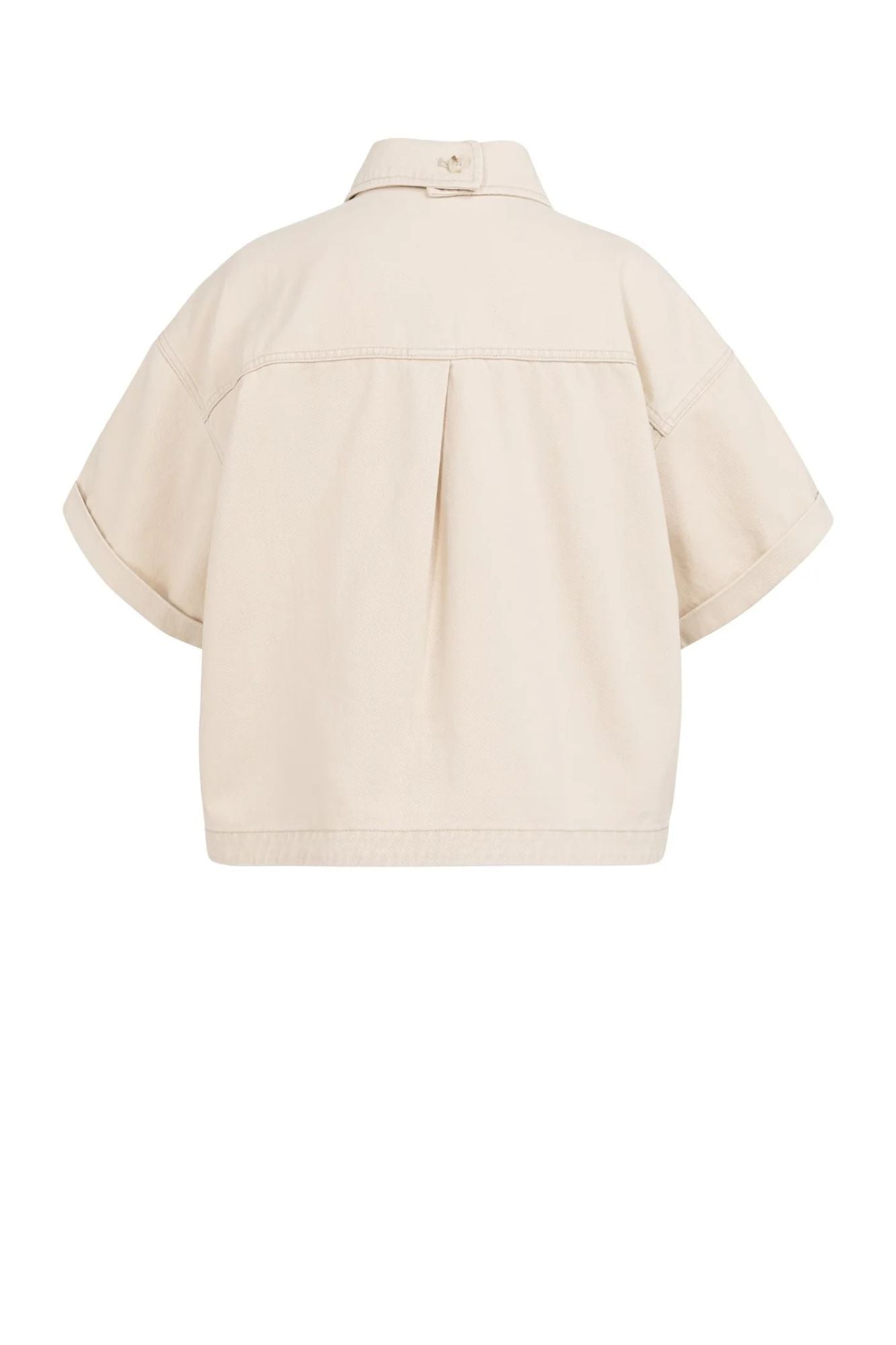 Denim Short Sleeve Jacket