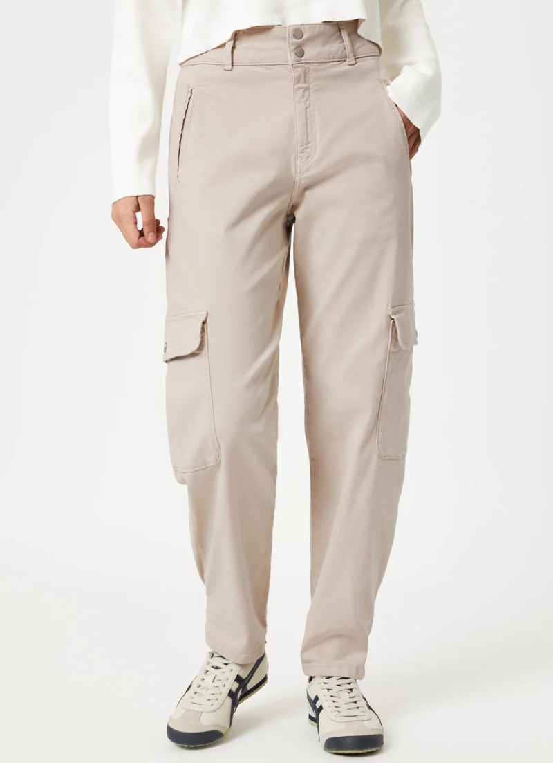 Elsie | Silver Grey Luxe Twill