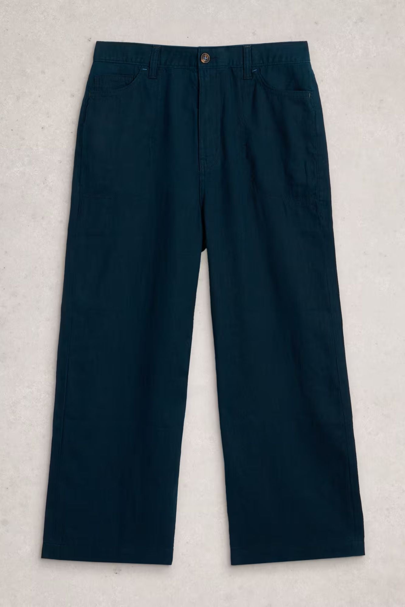 Tia Linen Wide Leg Crop