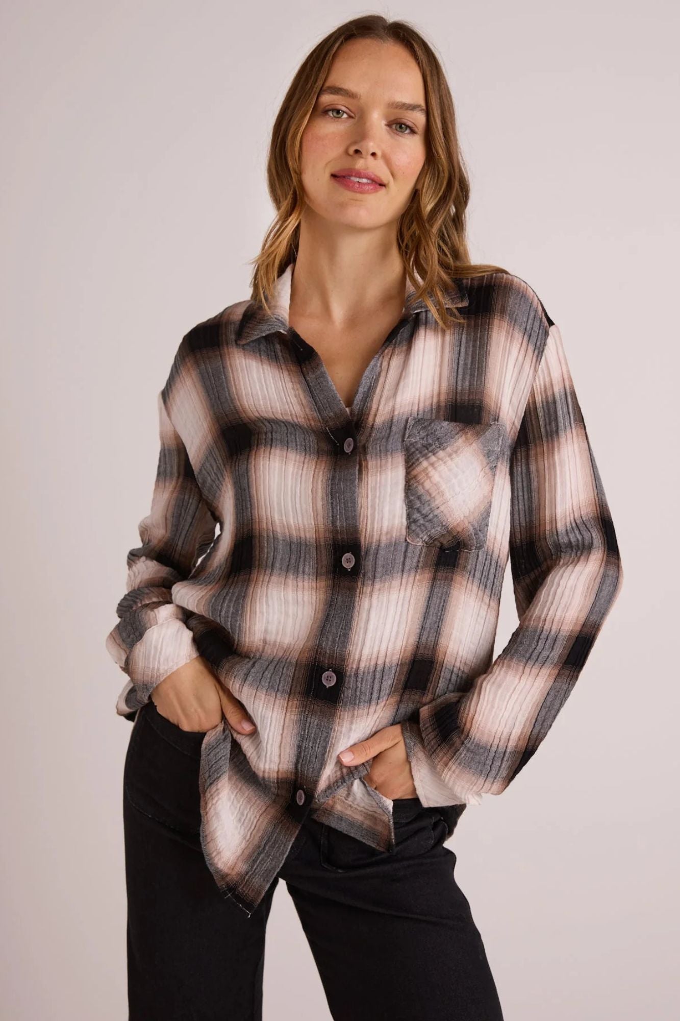 Oversized Shirt With Pocket