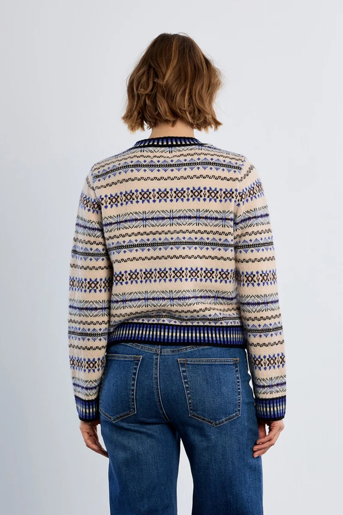 Tibetan Pattern Cardigan