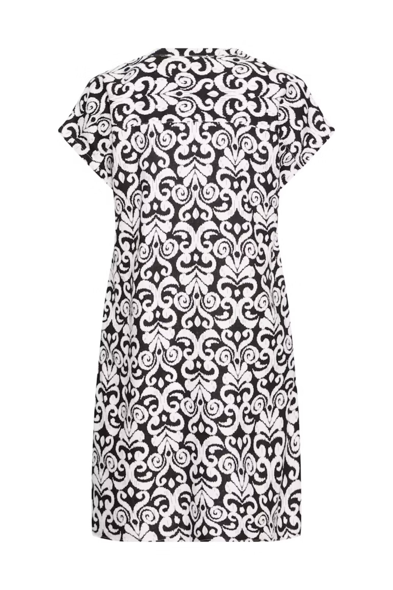 Falakka V Neck Dress