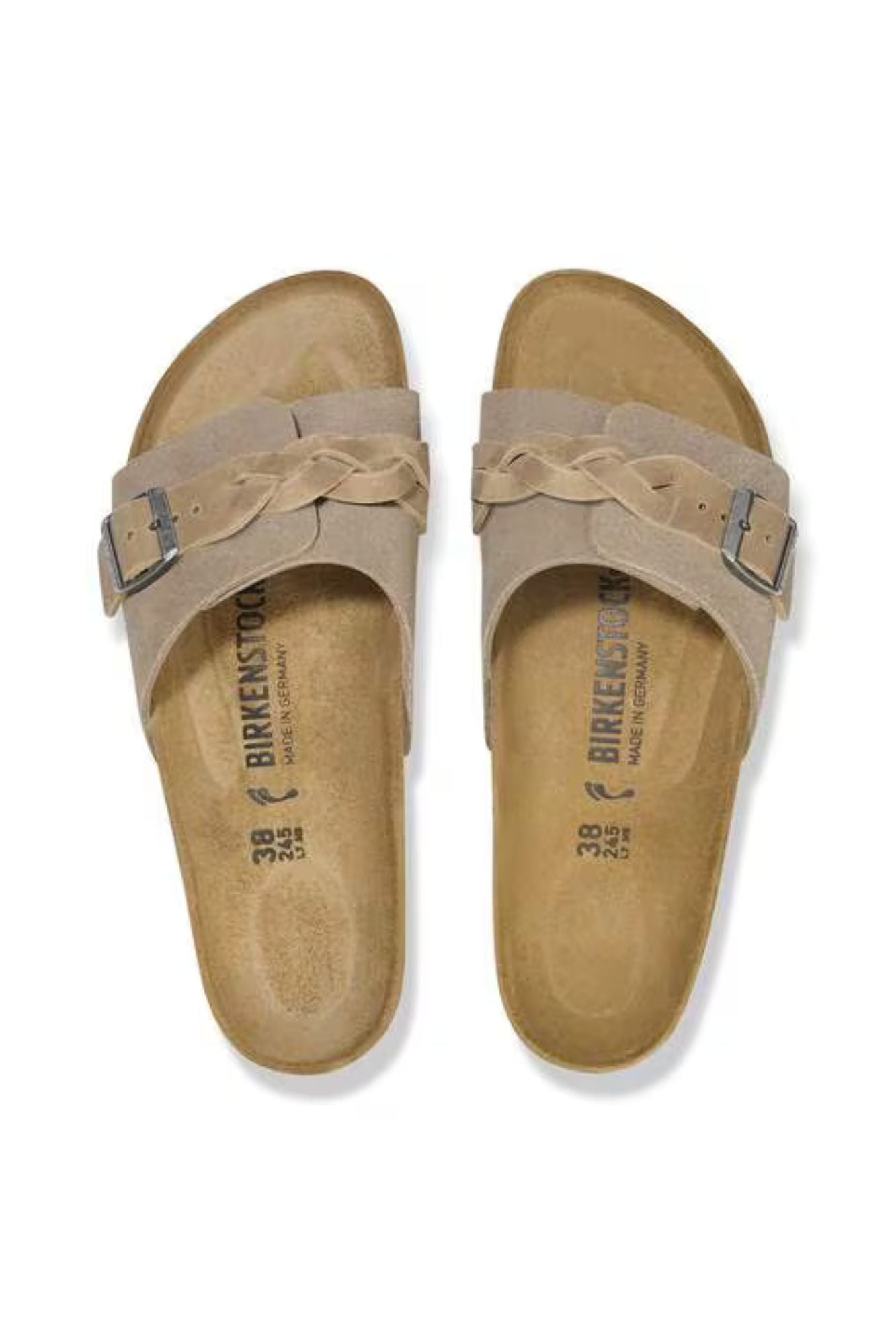 Oita Braided Suede Leather | Narrow