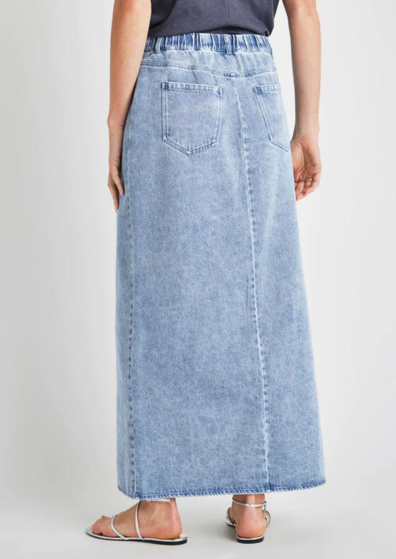 Jupe longue en jean Rhiannon