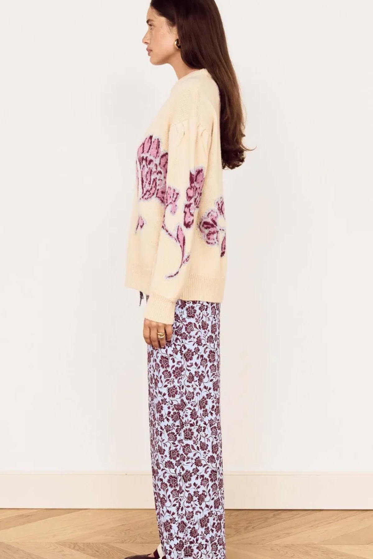 Ophelia Intarzia Sweater