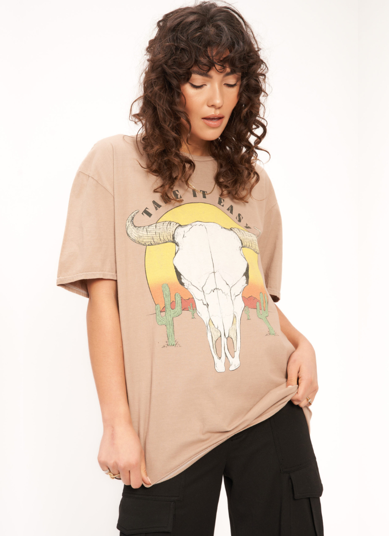T-shirt décontracté Take It Easy