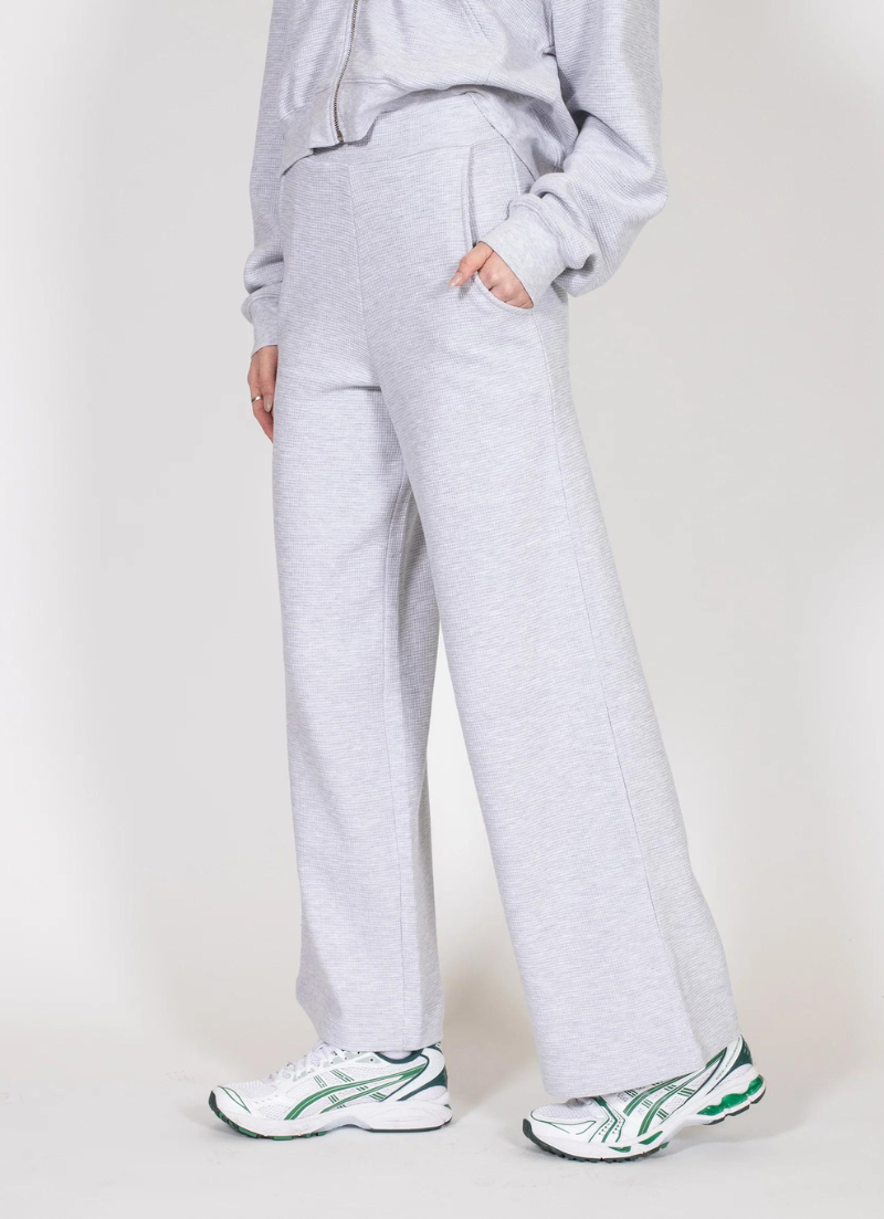 Pantalon en tricot gaufré