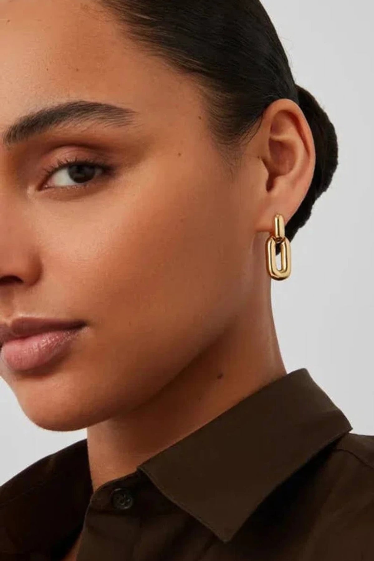 Puffy Detachable Link Earrings