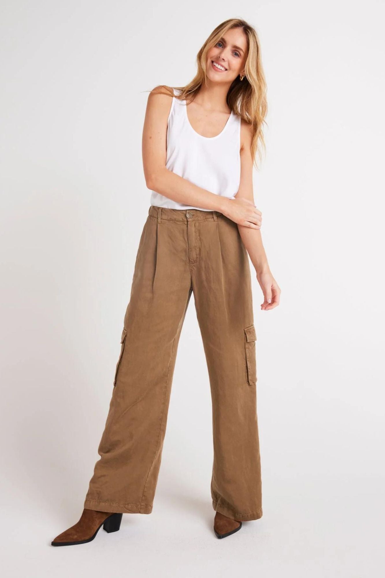 Jules Pleated Wide Leg