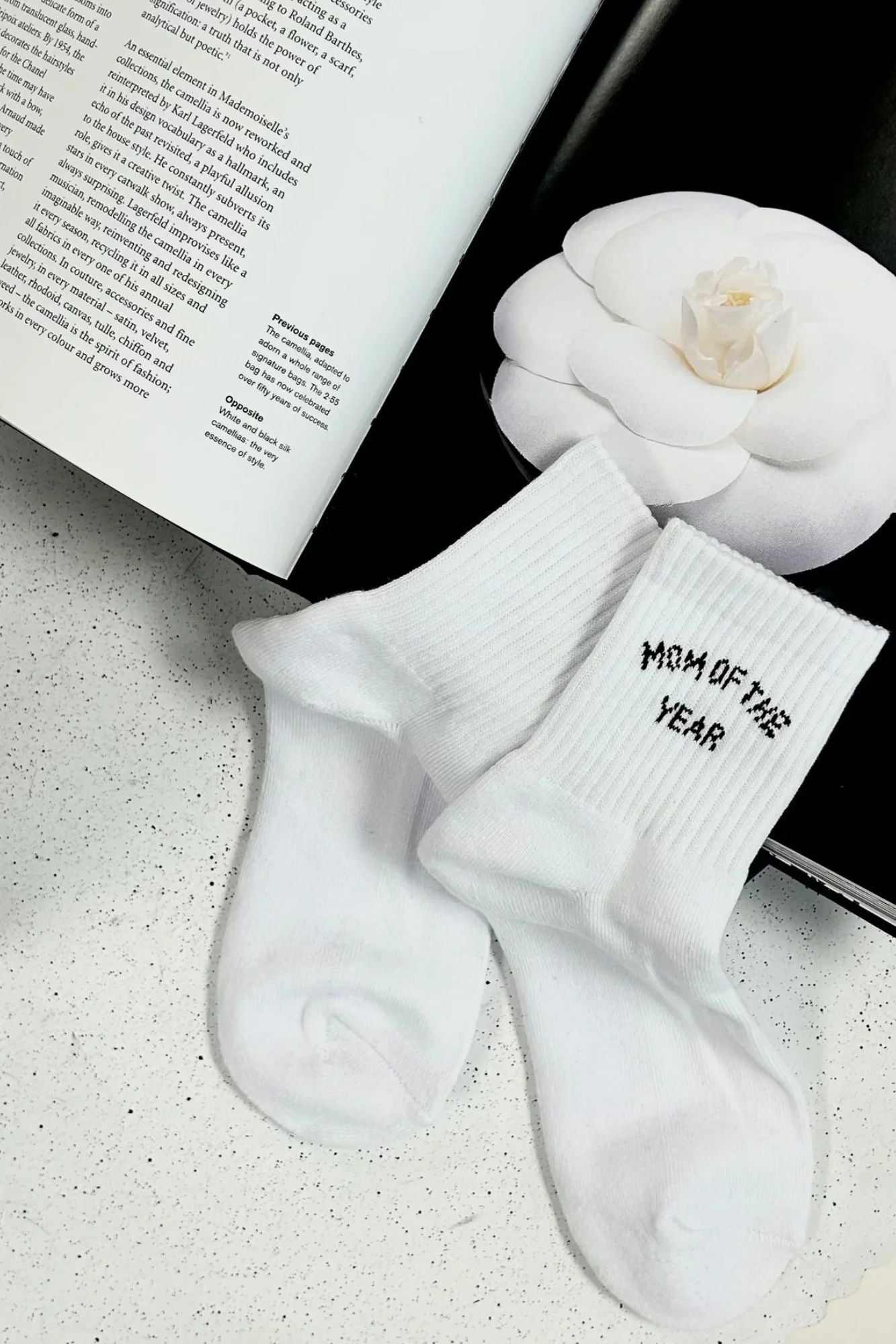 Mom Of The Year Socks