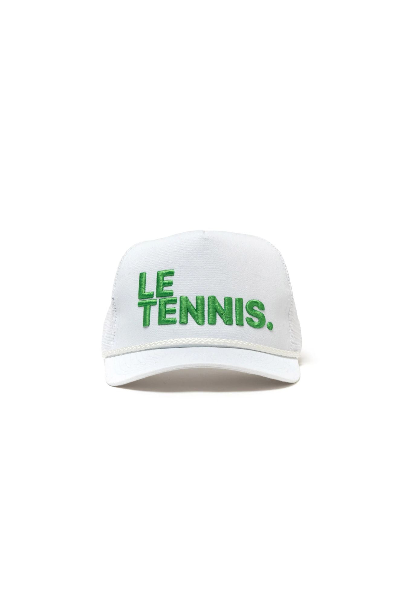 Le Tennis Hat Canvas Round Brim Snapback