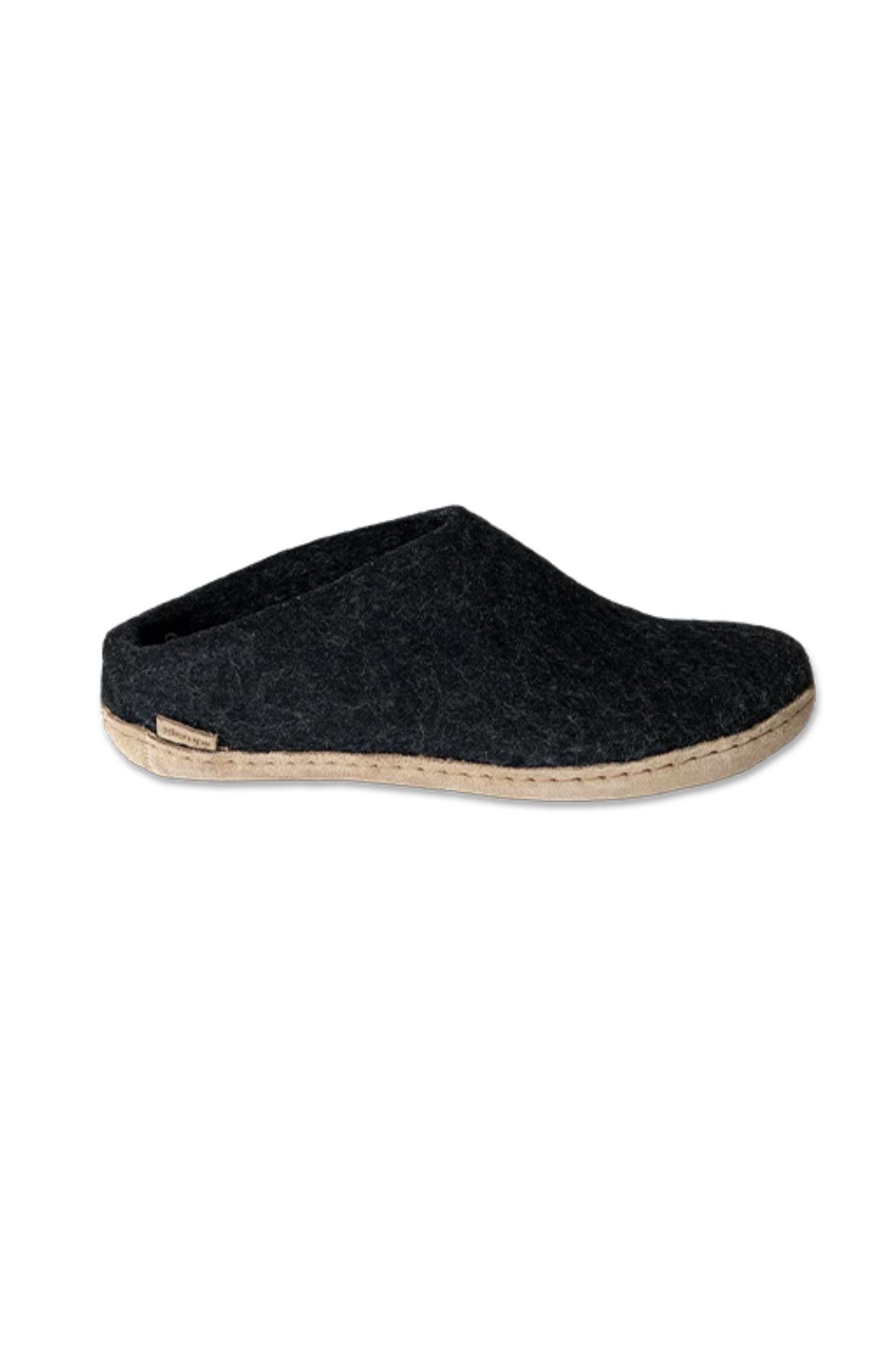 Slip-On | Leather Sole Charcoal