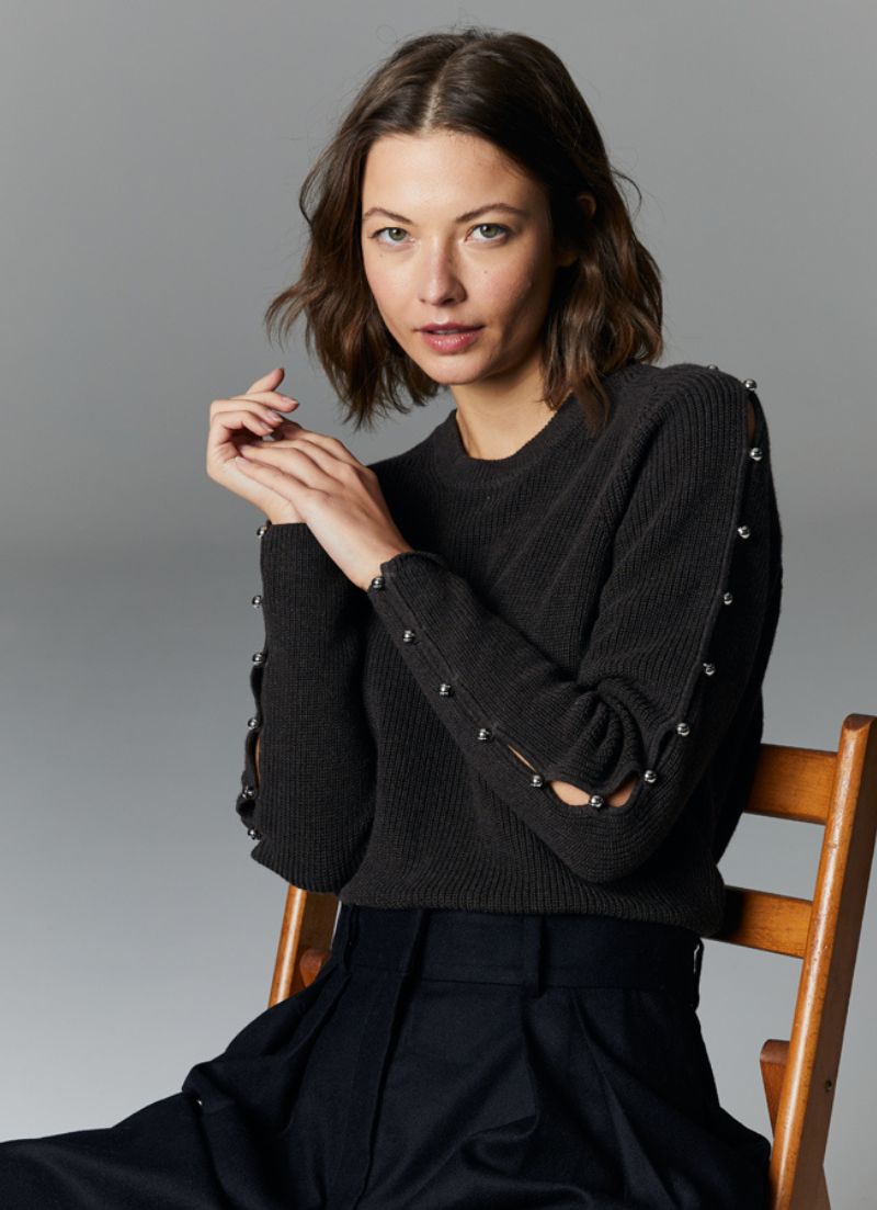 Harlowe Open Sleeve Crew