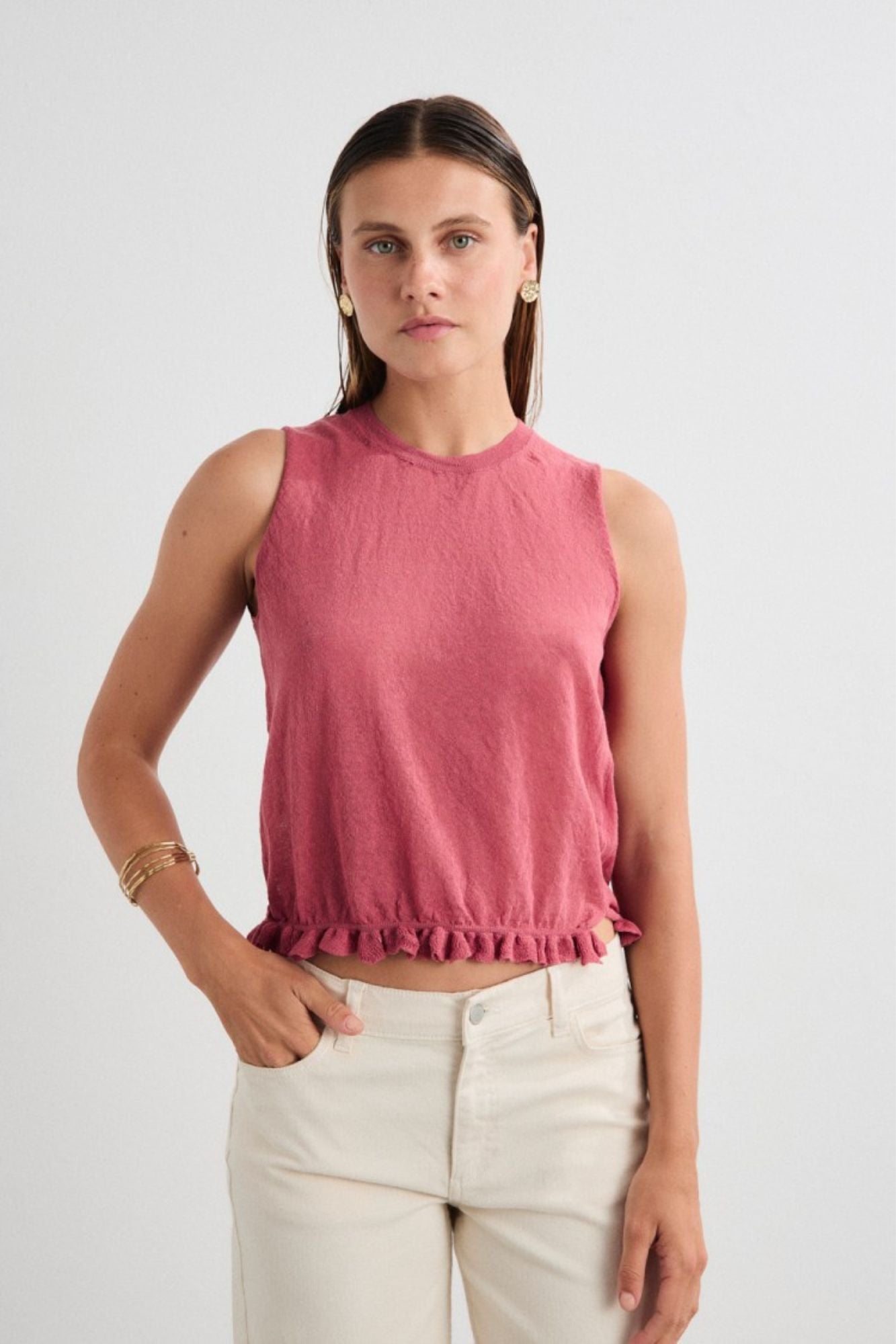 Mirri Top With Ruffle