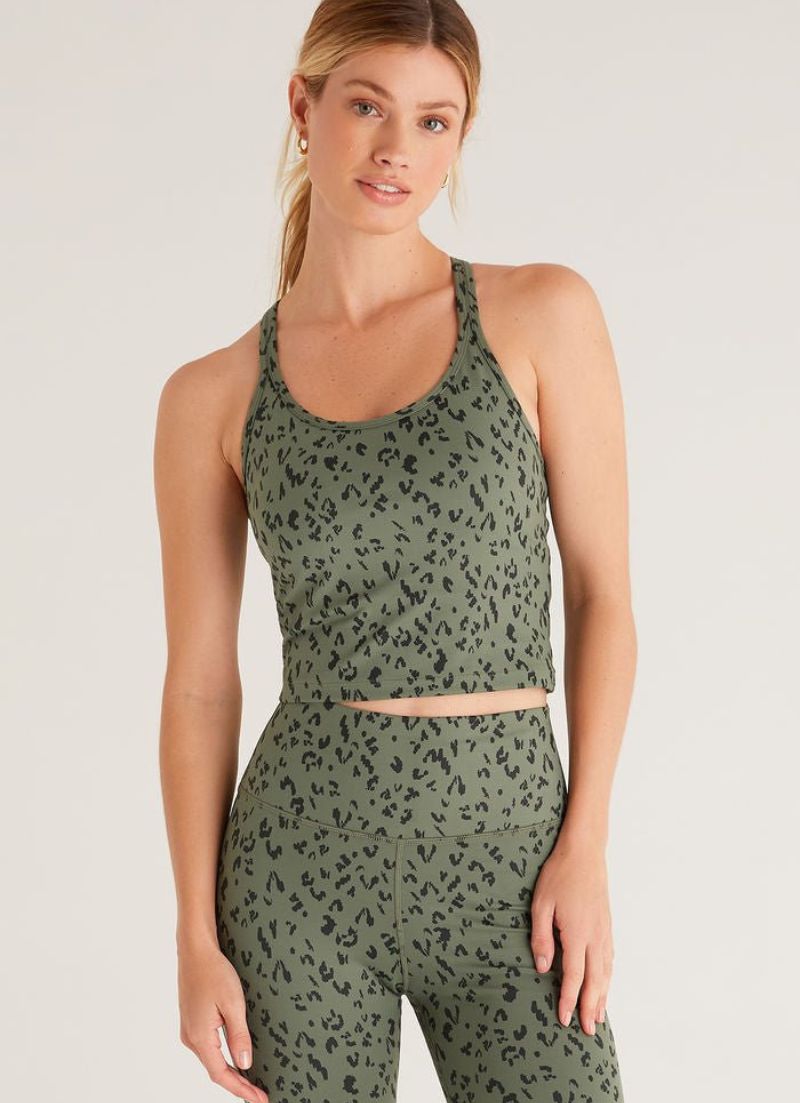 Breathe Leo Crop Tank