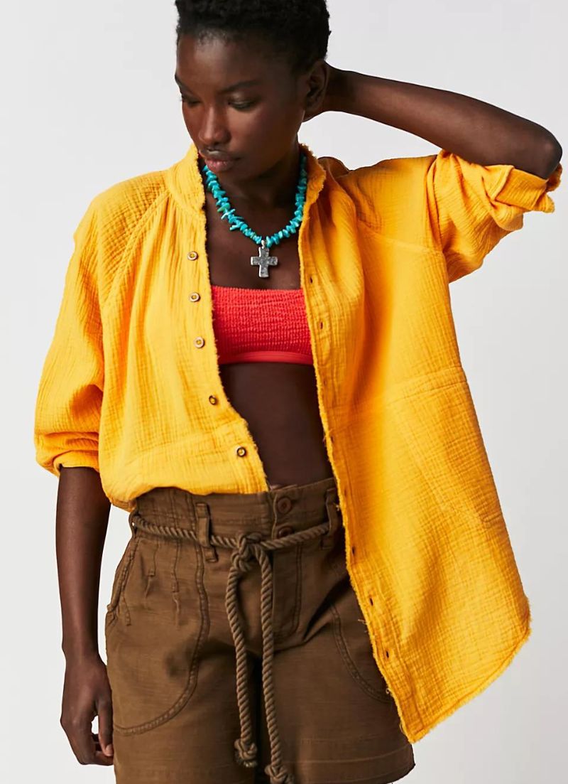 Summer Daydream Button Down