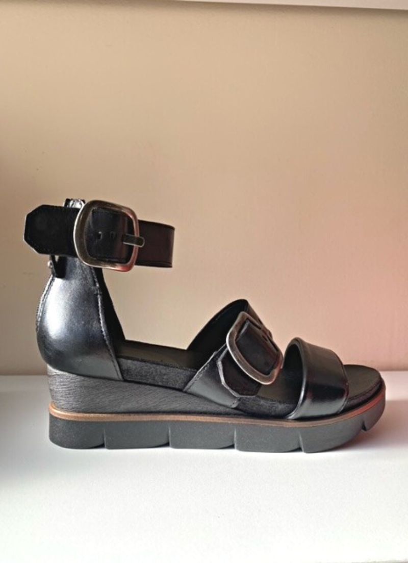 Thick Ankle Strap Sandals