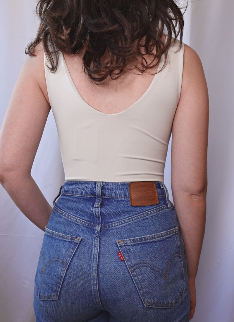 Valentina Double V Bodysuit