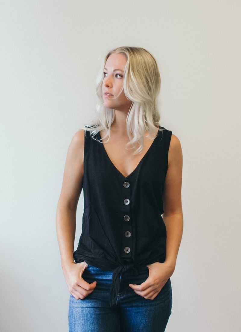 Tie To Keep Up Tank