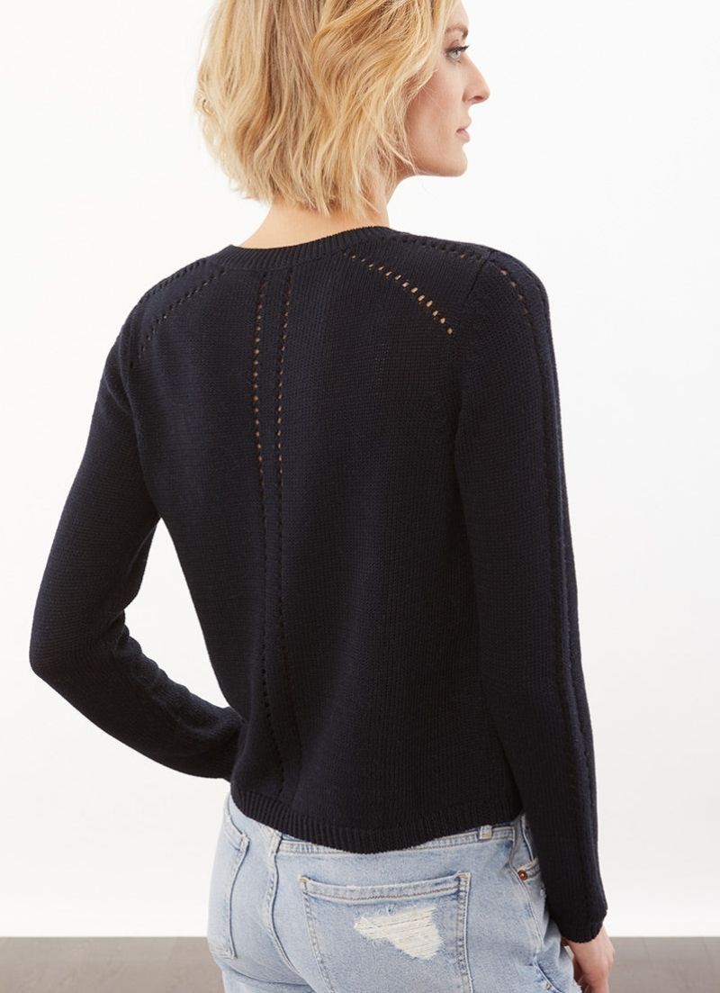 Cachemire d'Automne - Crew Eyelet