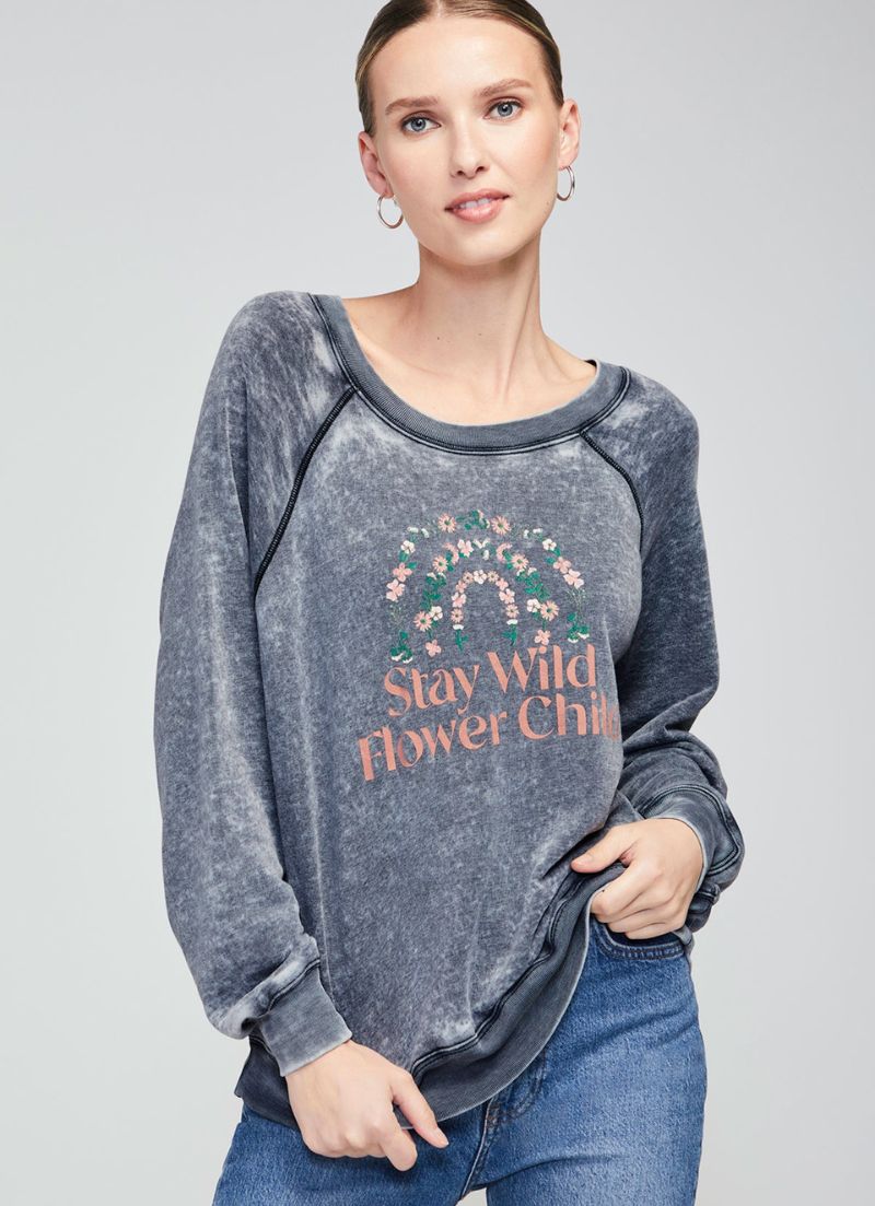 Wildfox - Sweat-shirt Stay Wild