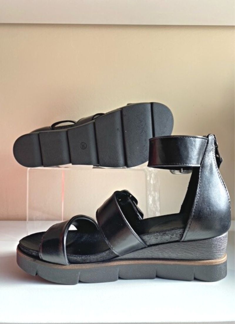 Thick Ankle Strap Sandals
